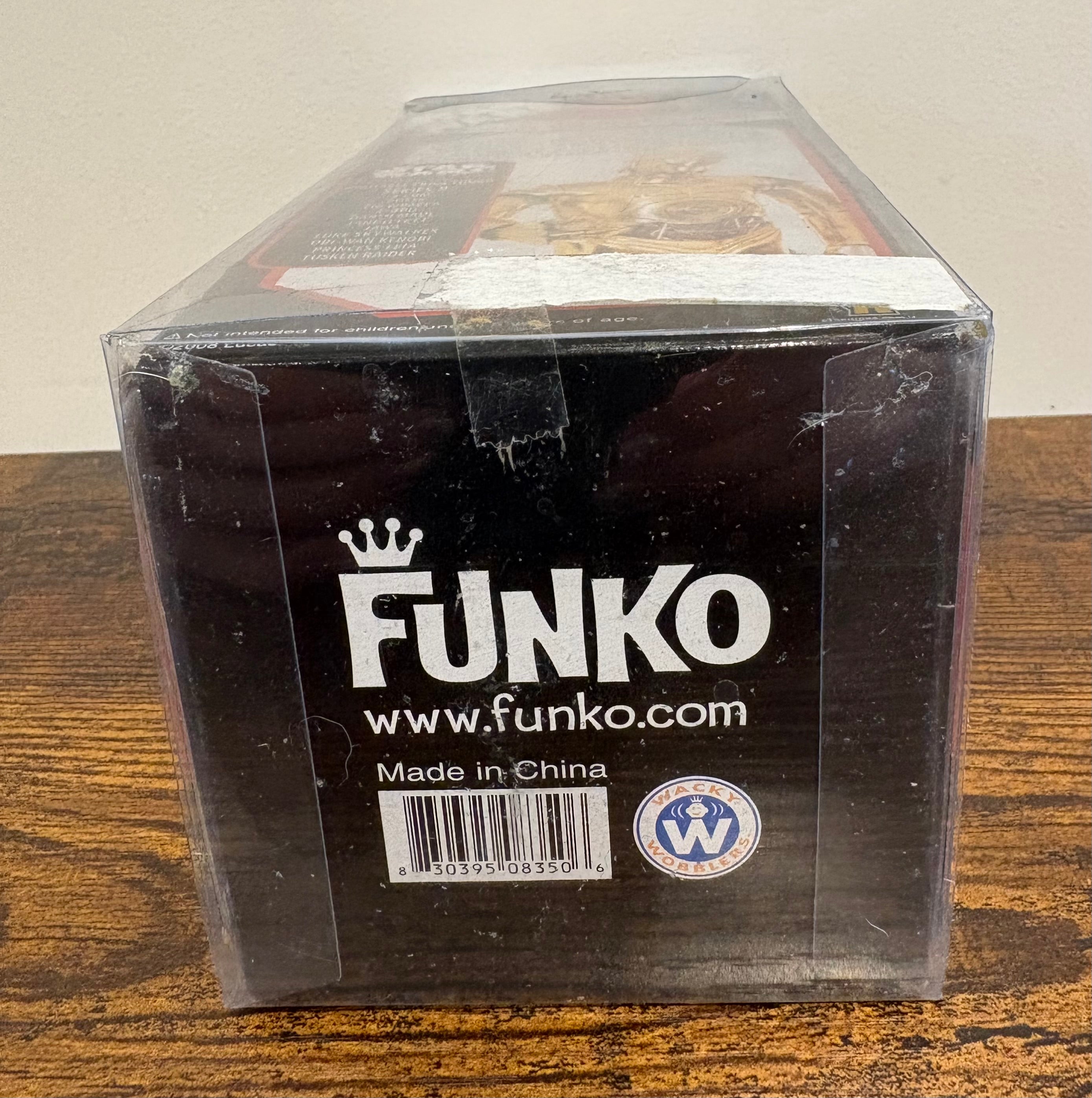 Star Wars Wacky Wobbler Bobble-Head Figure C-3PO 2008 Funko Official