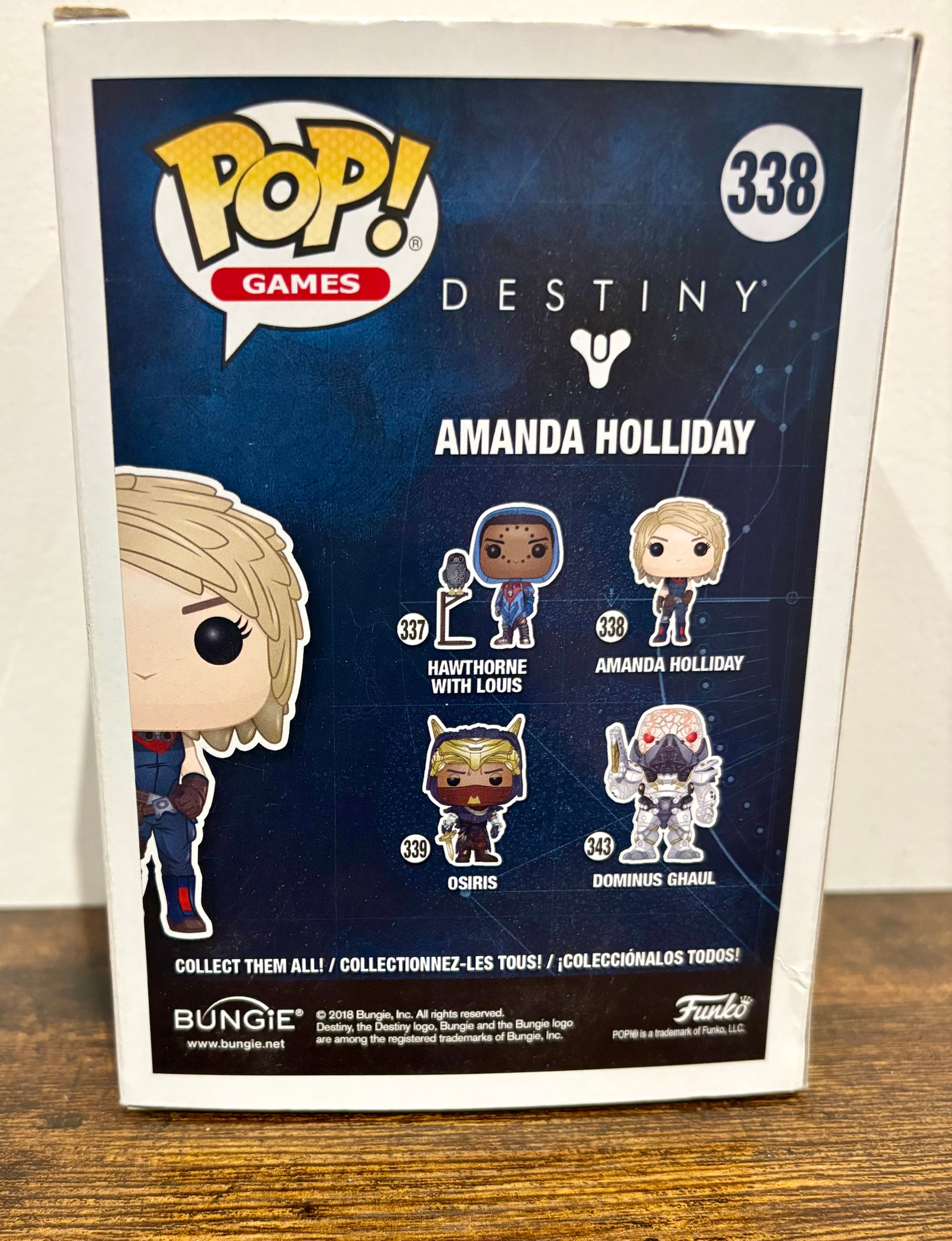 Funko pop - #338 Amanda Holliday from Destiny