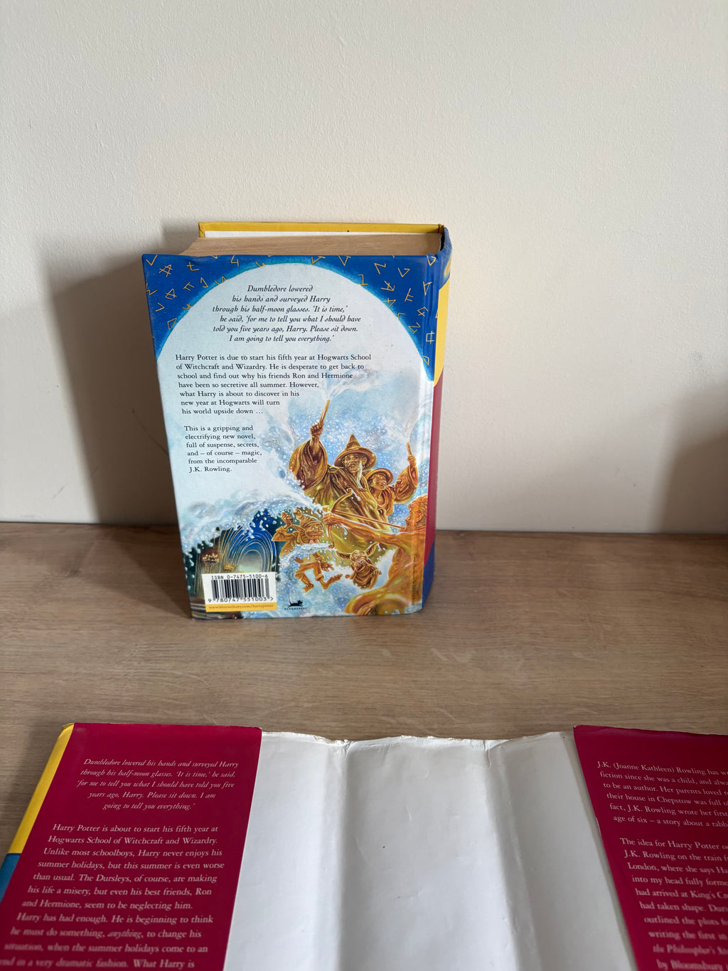Collectables - Harry Potter and the Order of the Phoenix 1st/1st Edition with errors, with dust jacket