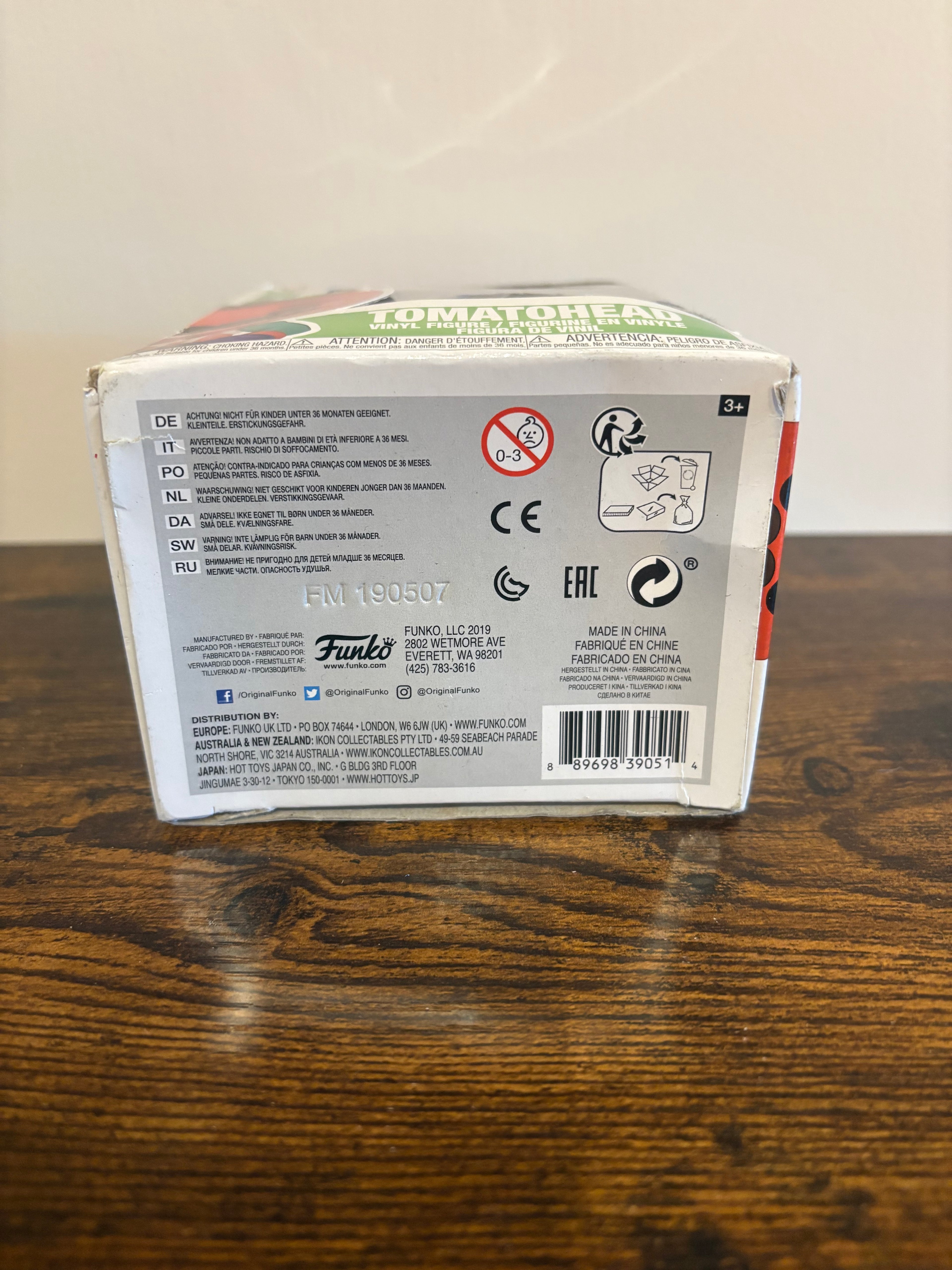 Funko pop #513 Tomatohead tatty box see pics