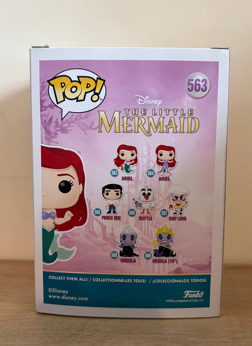 Funko POP! Disney Ariel The Little Mermaid Vinyl Figure #563 30th Anniversary brand new