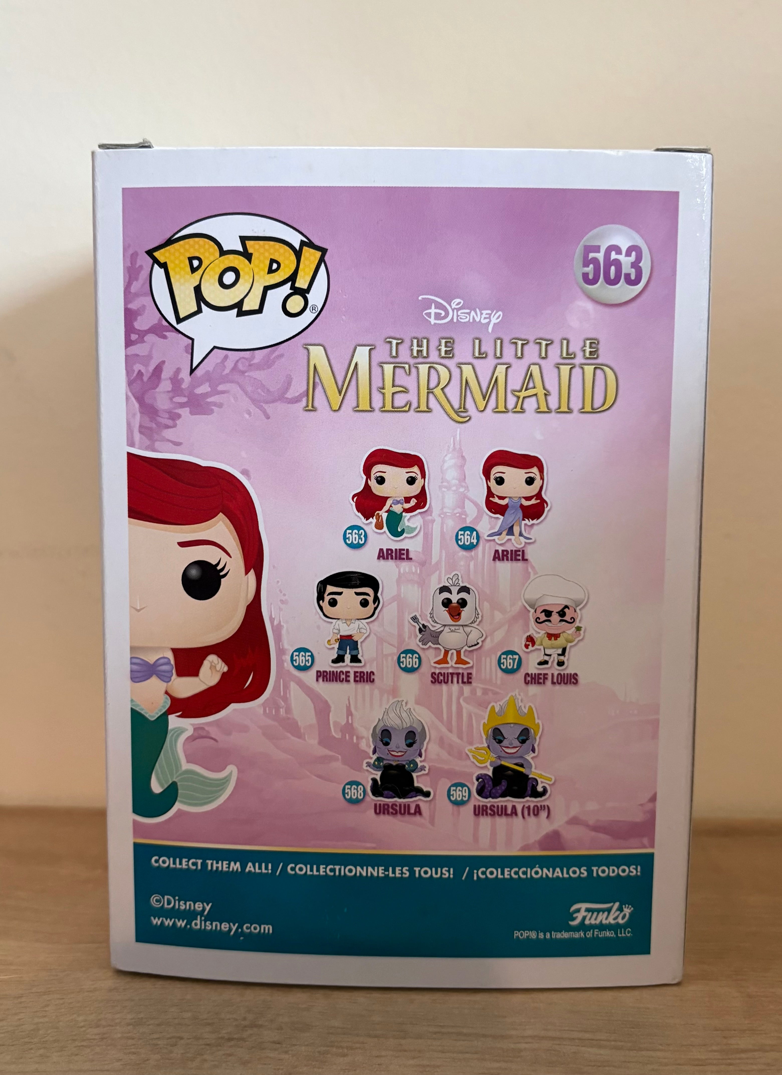 Funko POP! Disney Ariel The Little Mermaid Vinyl Figure #563 30th Anniversary brand new