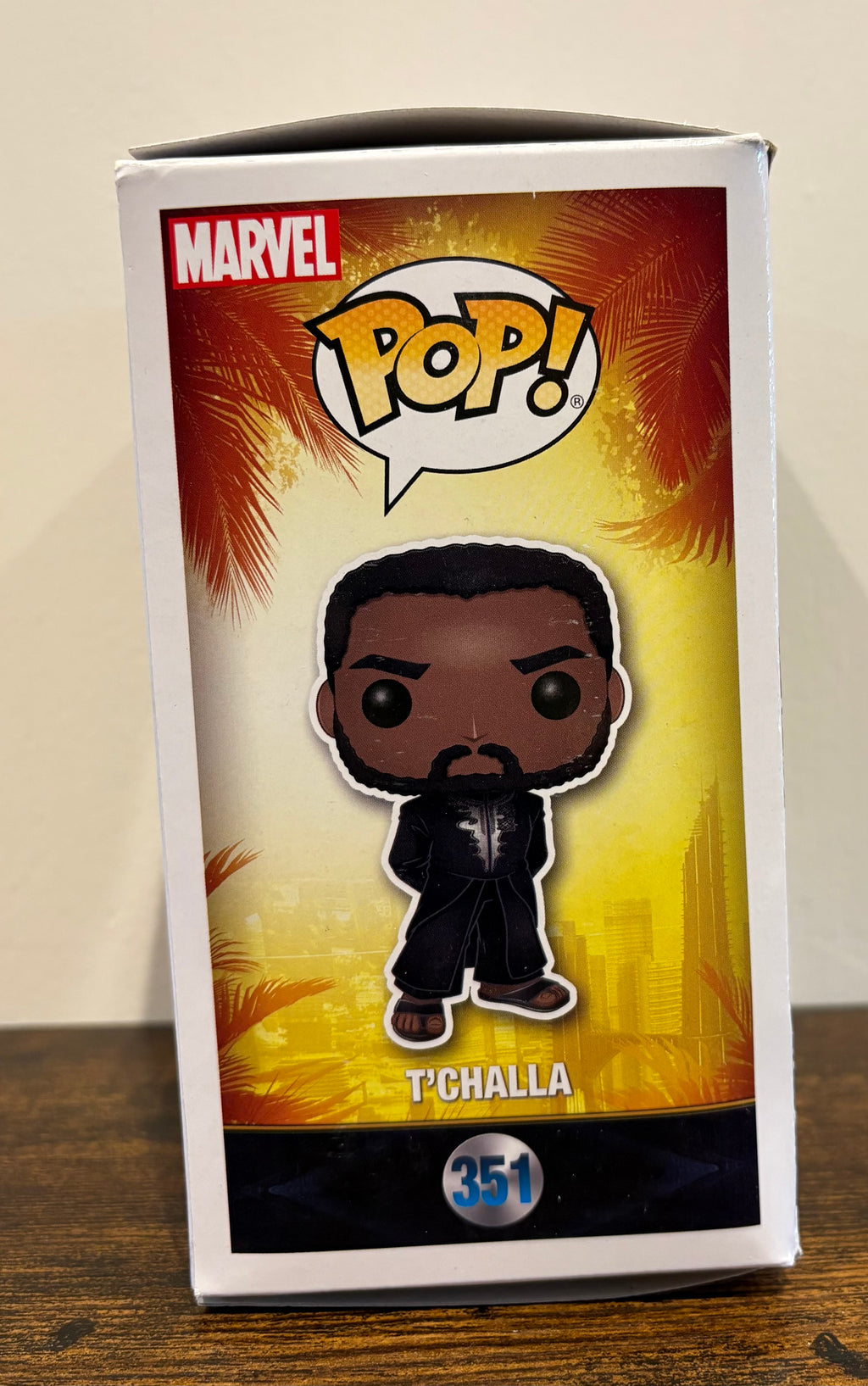 Funko Pop! Marvel Black Panther T'Challa #351
