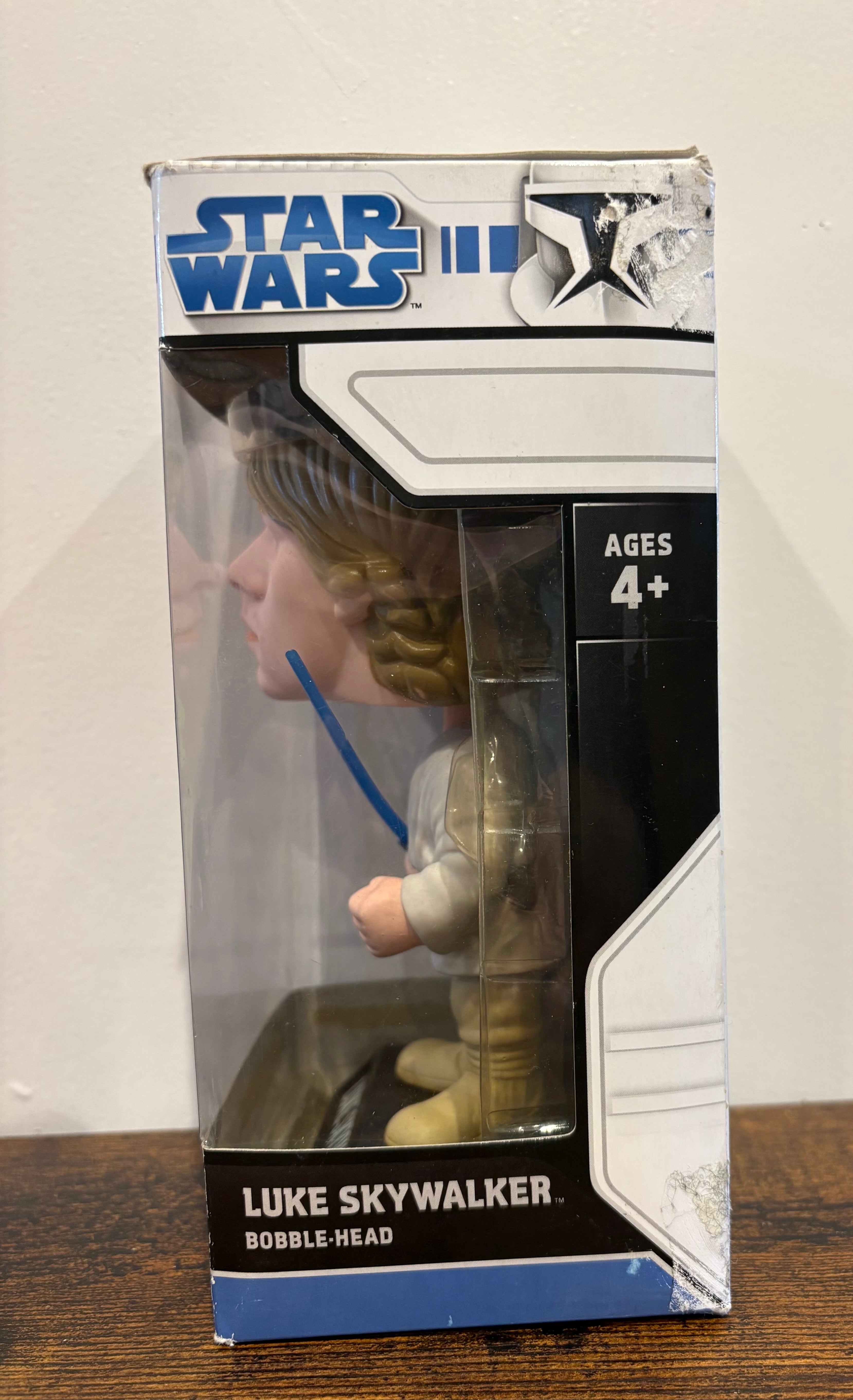 Star Wars Wacky Wobblers LUKE SKYWALKER Bobblehead Official Funko