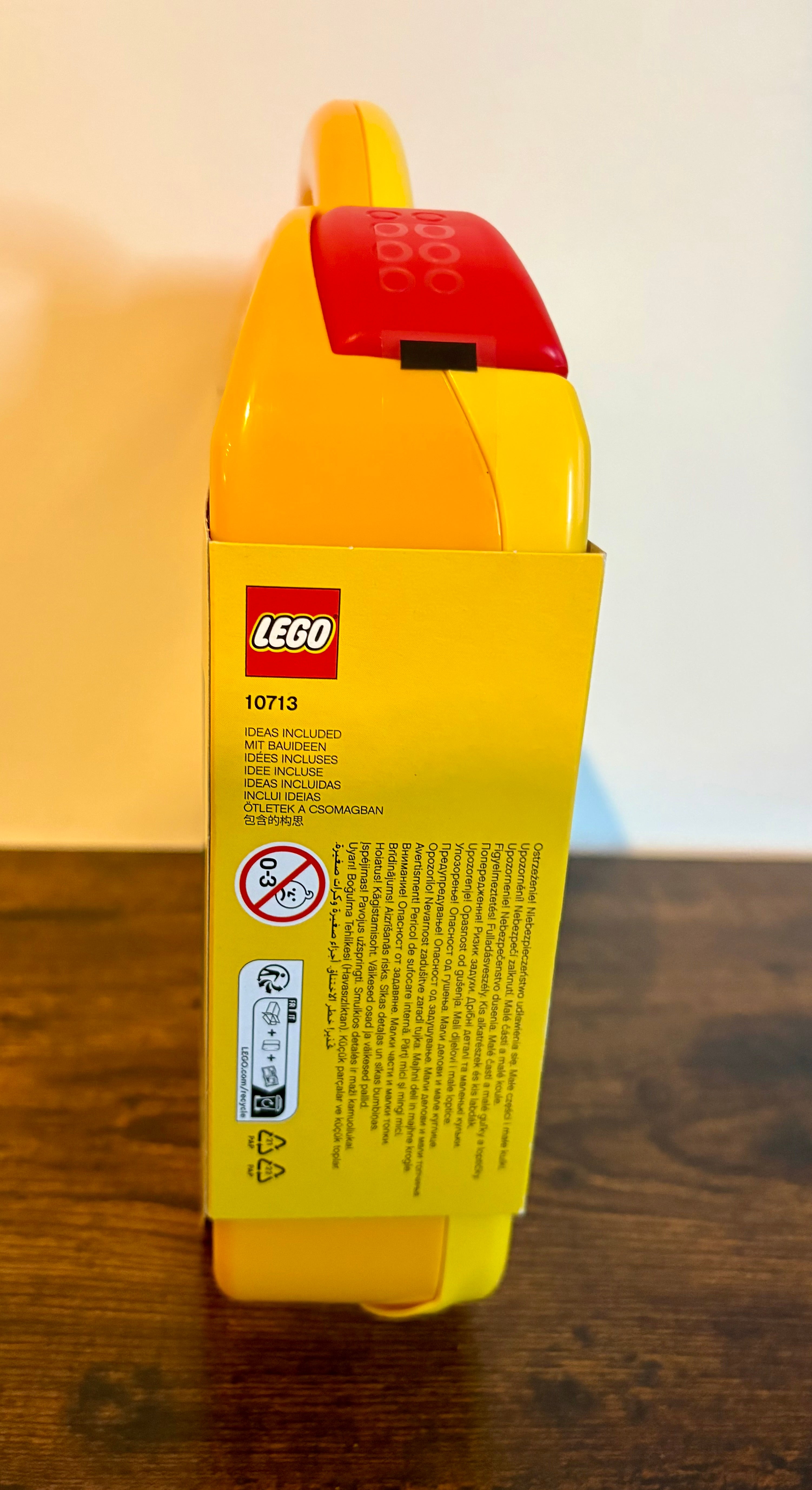 Lego Classic Creative Suitcase Toy Storage Case Fun Colourful Building 10713