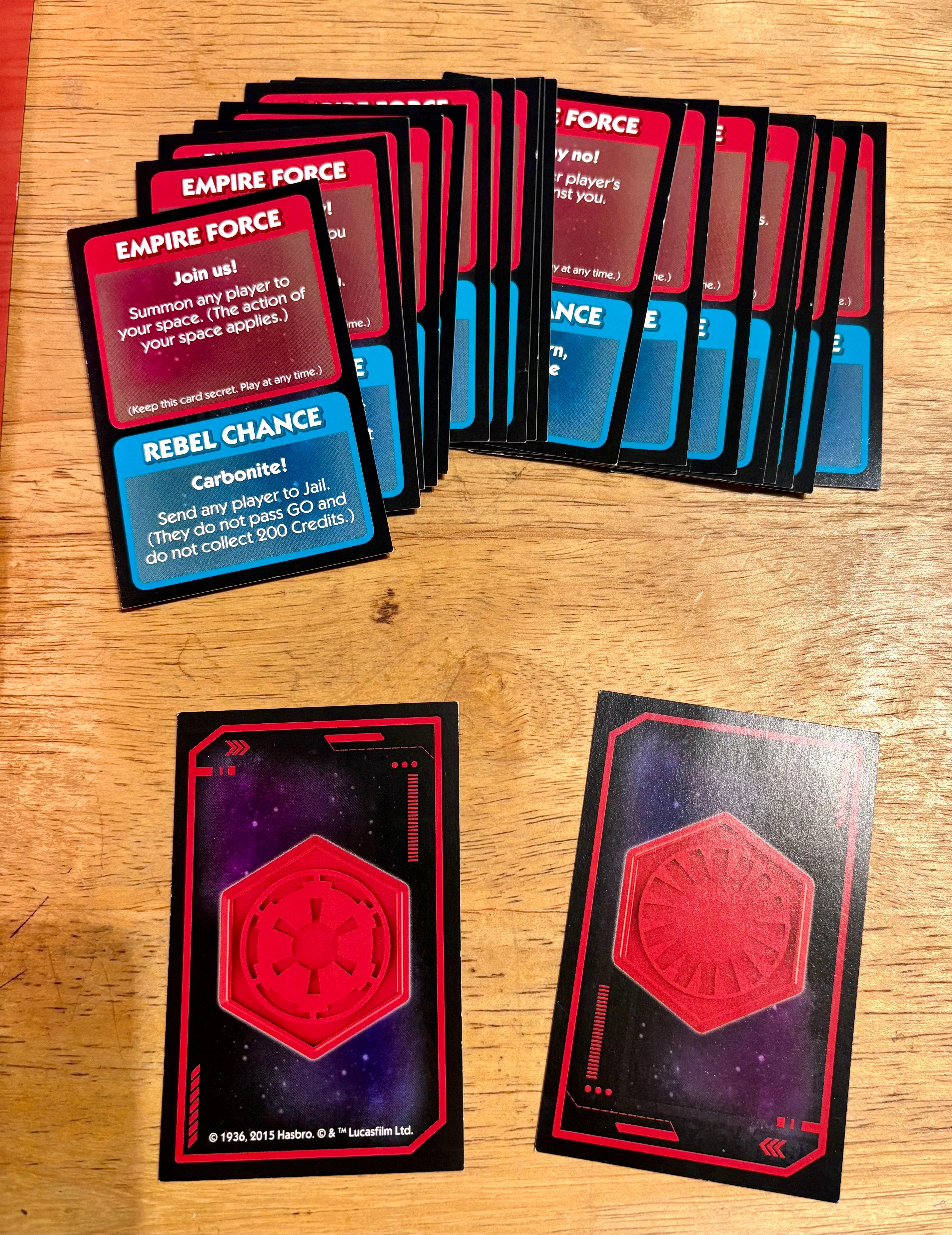 Collectables & Board game Star Wars Monopoly 2015 Hasbro Disney Luke Skywalker Finn Darth Vader