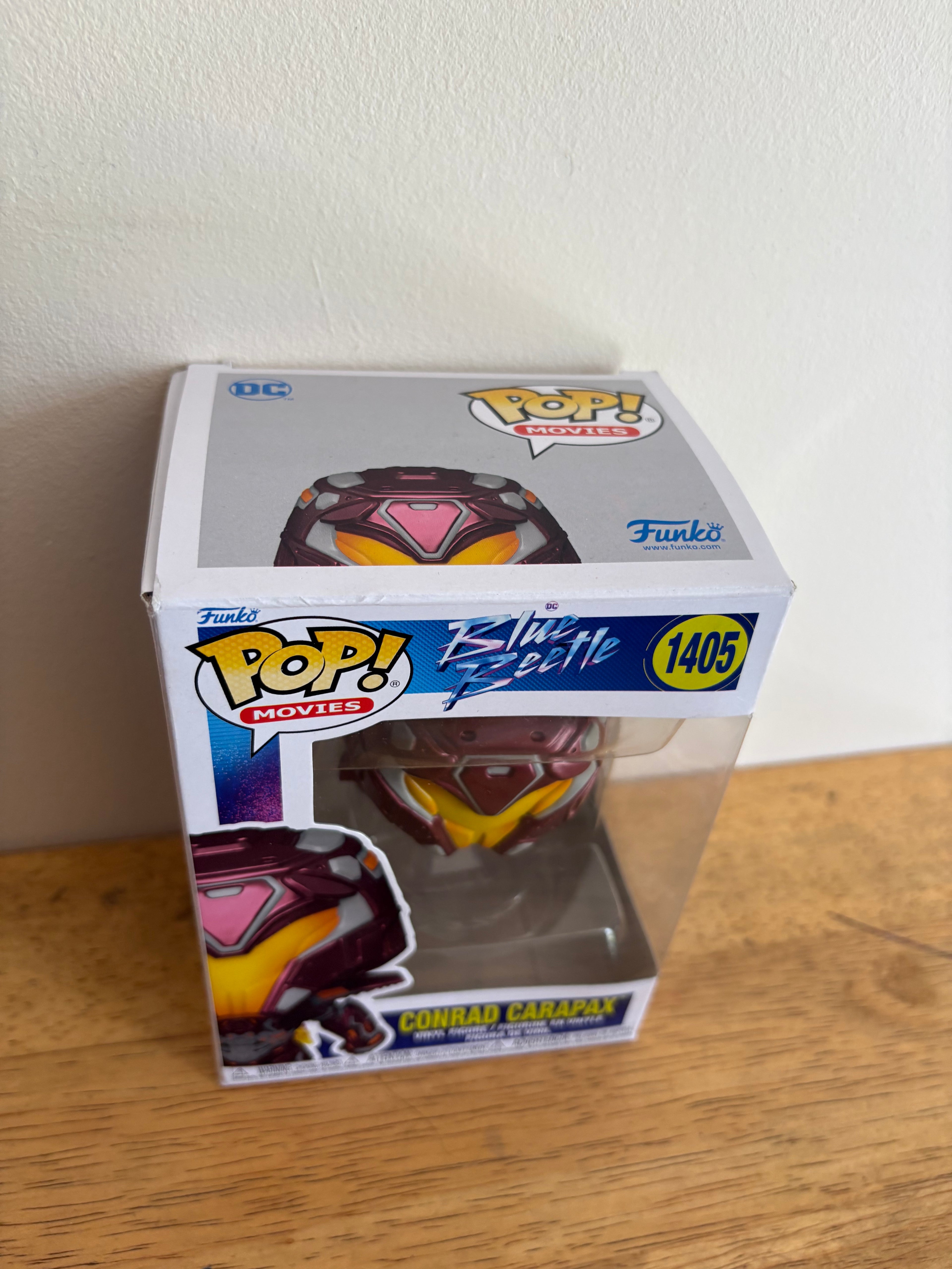 Funko Pop #1405 Conrad Carapax from Blue Beetle