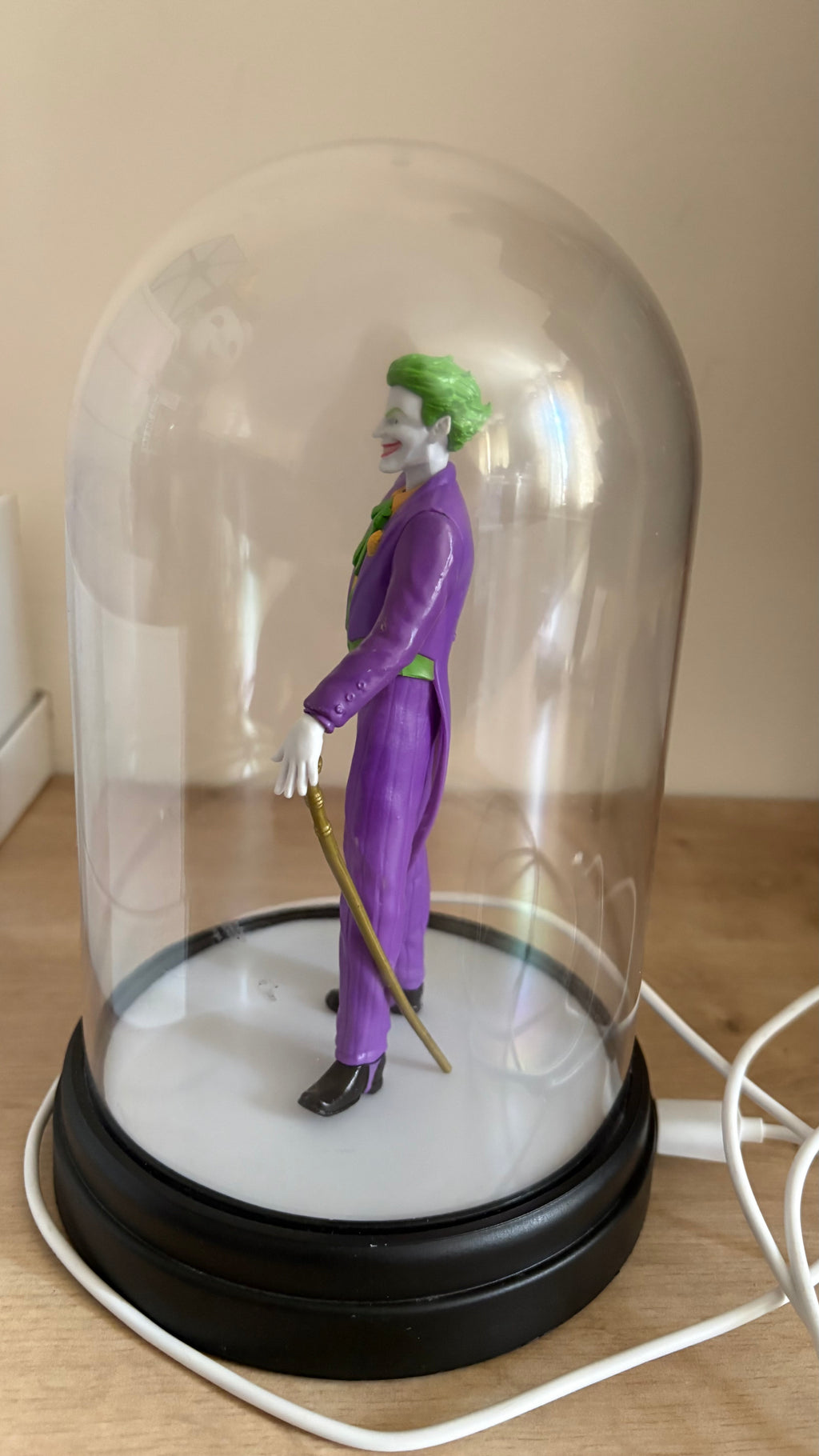 DC Comics Paladone Products The Joker Collectible Light USB Was Opened.