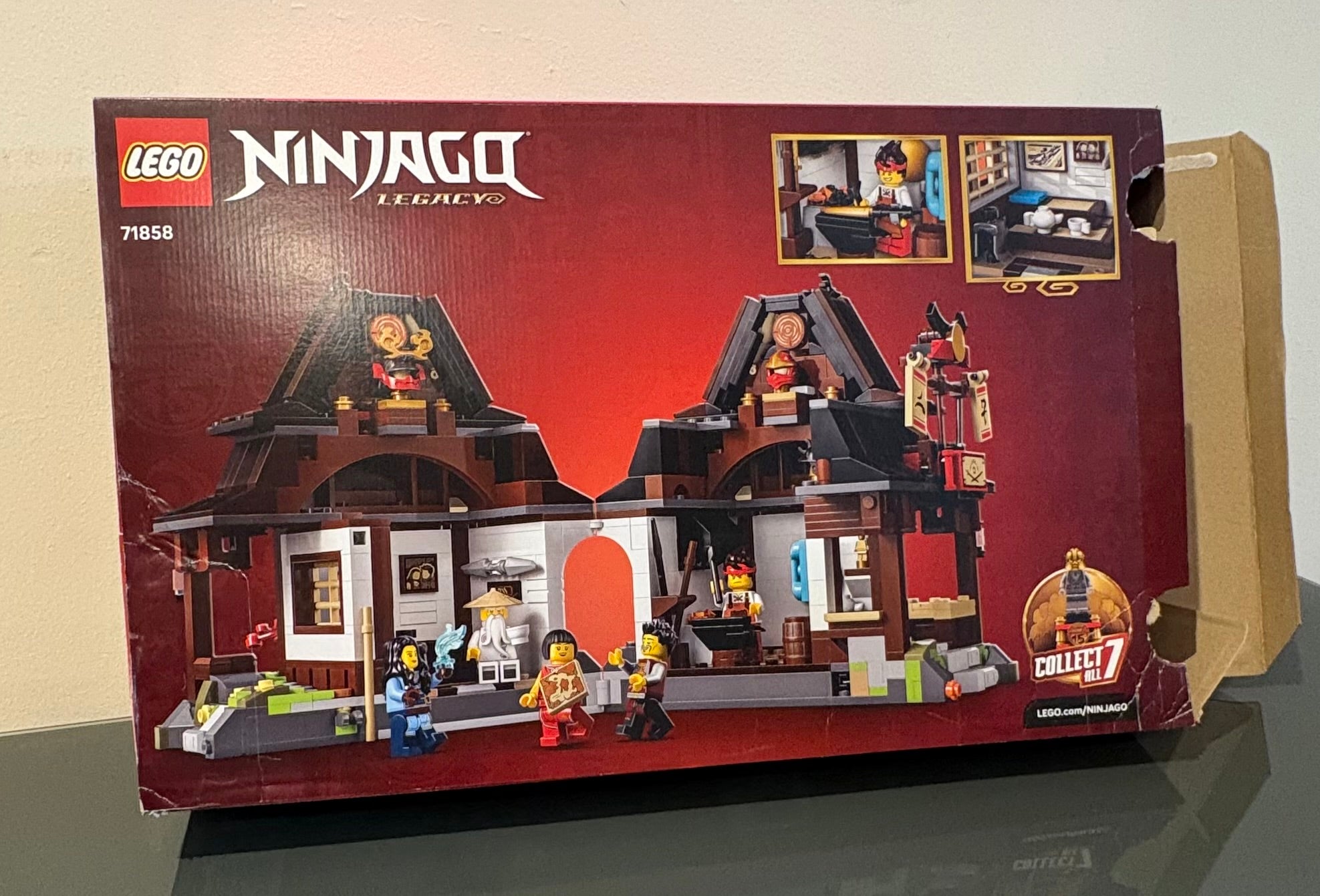 LEGO #71858 NINJAGO Legacy Four Weapons Blacksmith