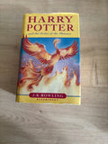 Collectables - Harry Potter and the Order of the Phoenix 1st/1st Edition with errors, with dust jacket
