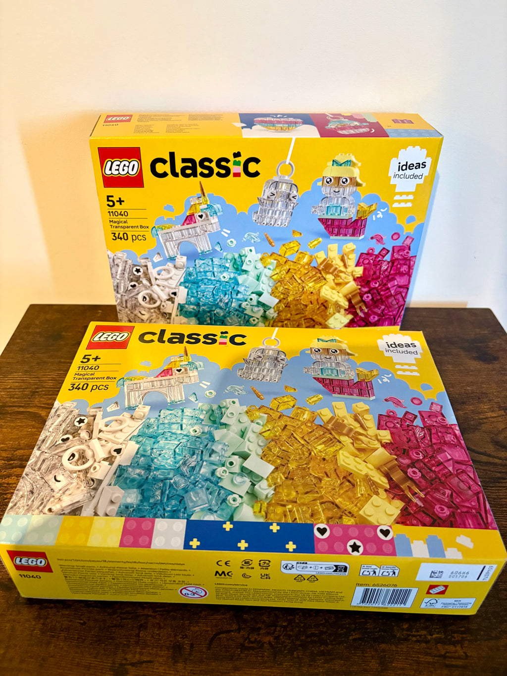 Lego CLASSIC: Magical Transparent Box (11040)
