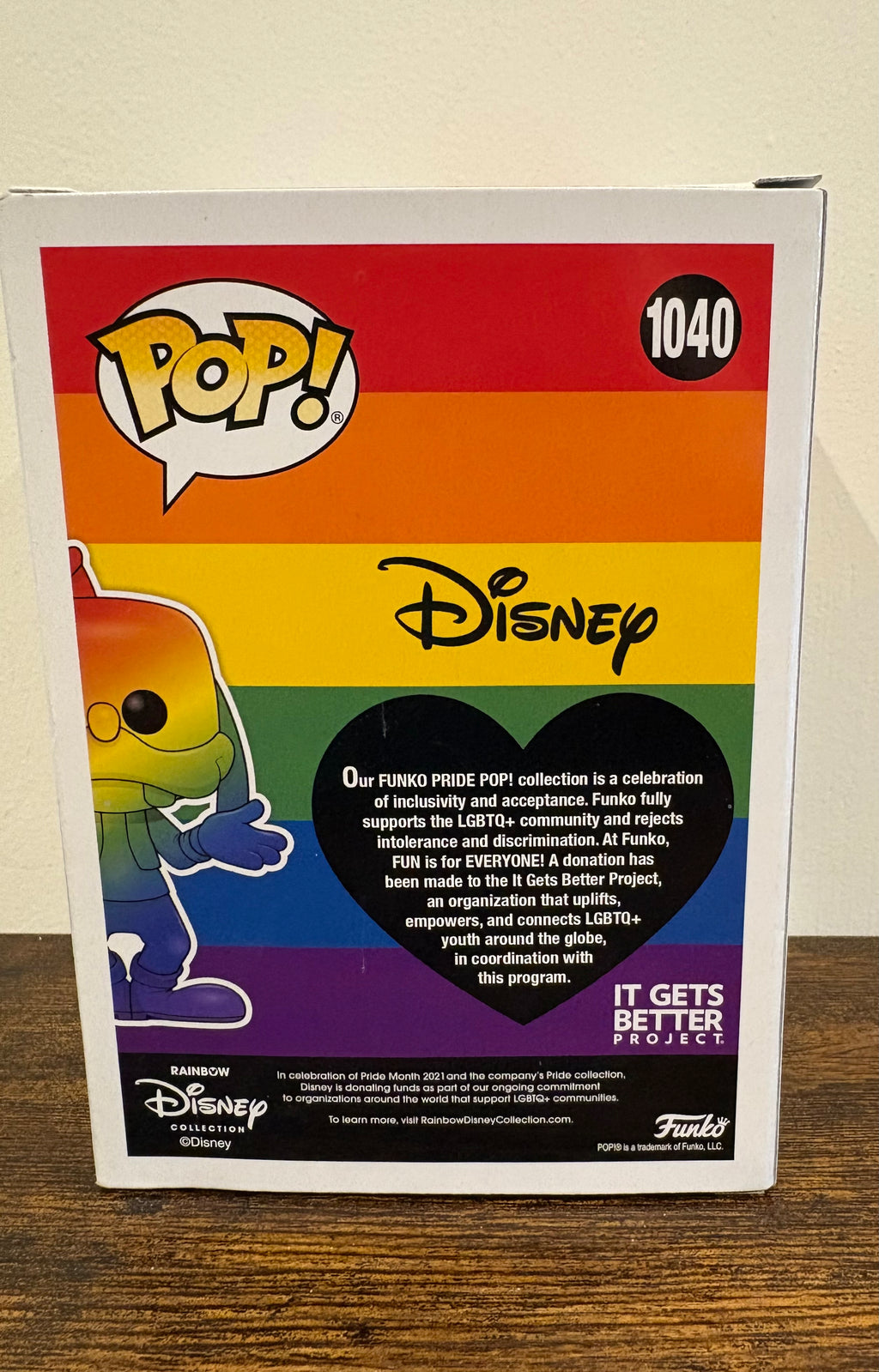 Funko Pop Disney Goofy 1040 Funko Exclusive