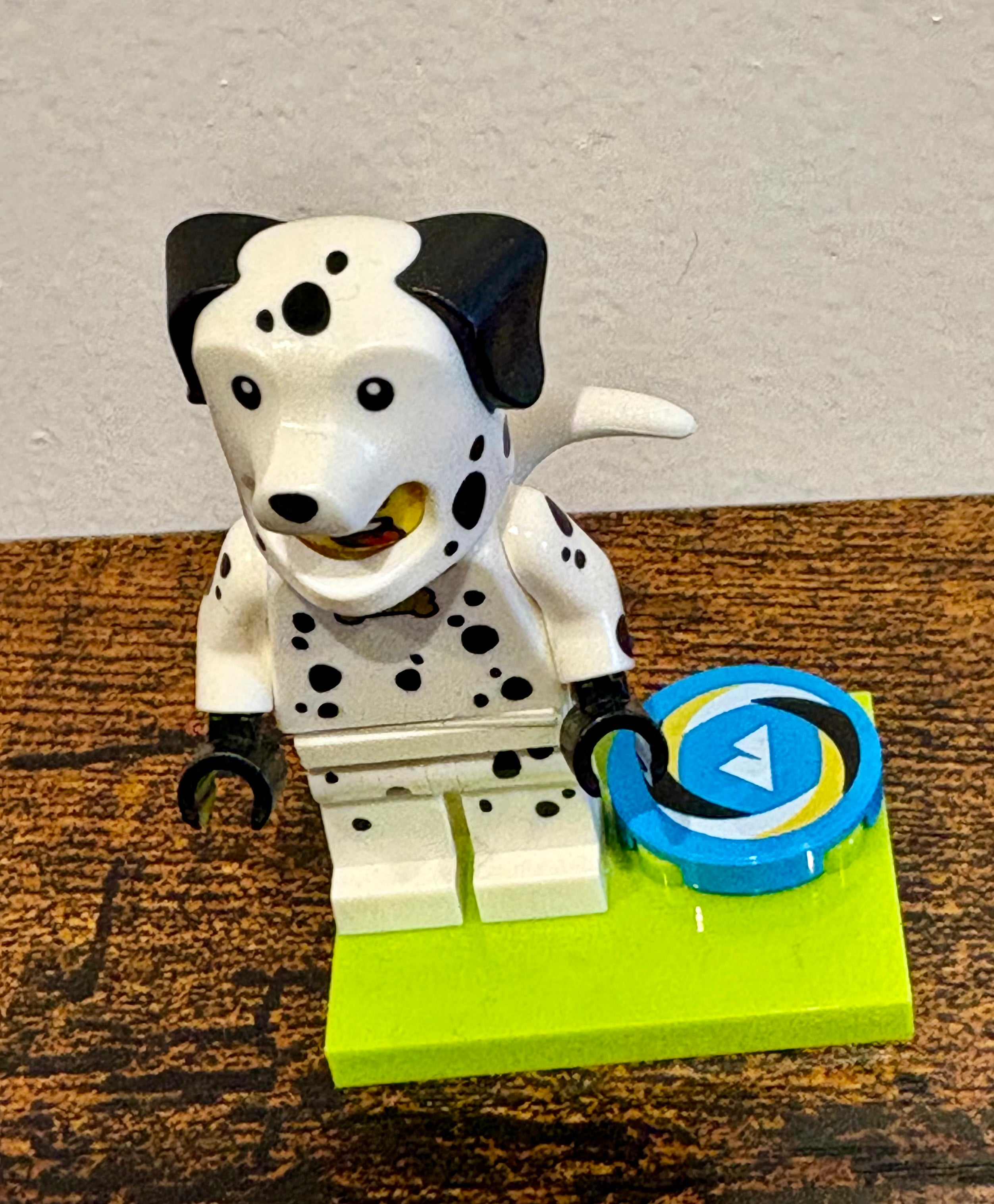 Mini Figure -  Animals Series 28  Dalmatian Dog Costume Minifigure 71051