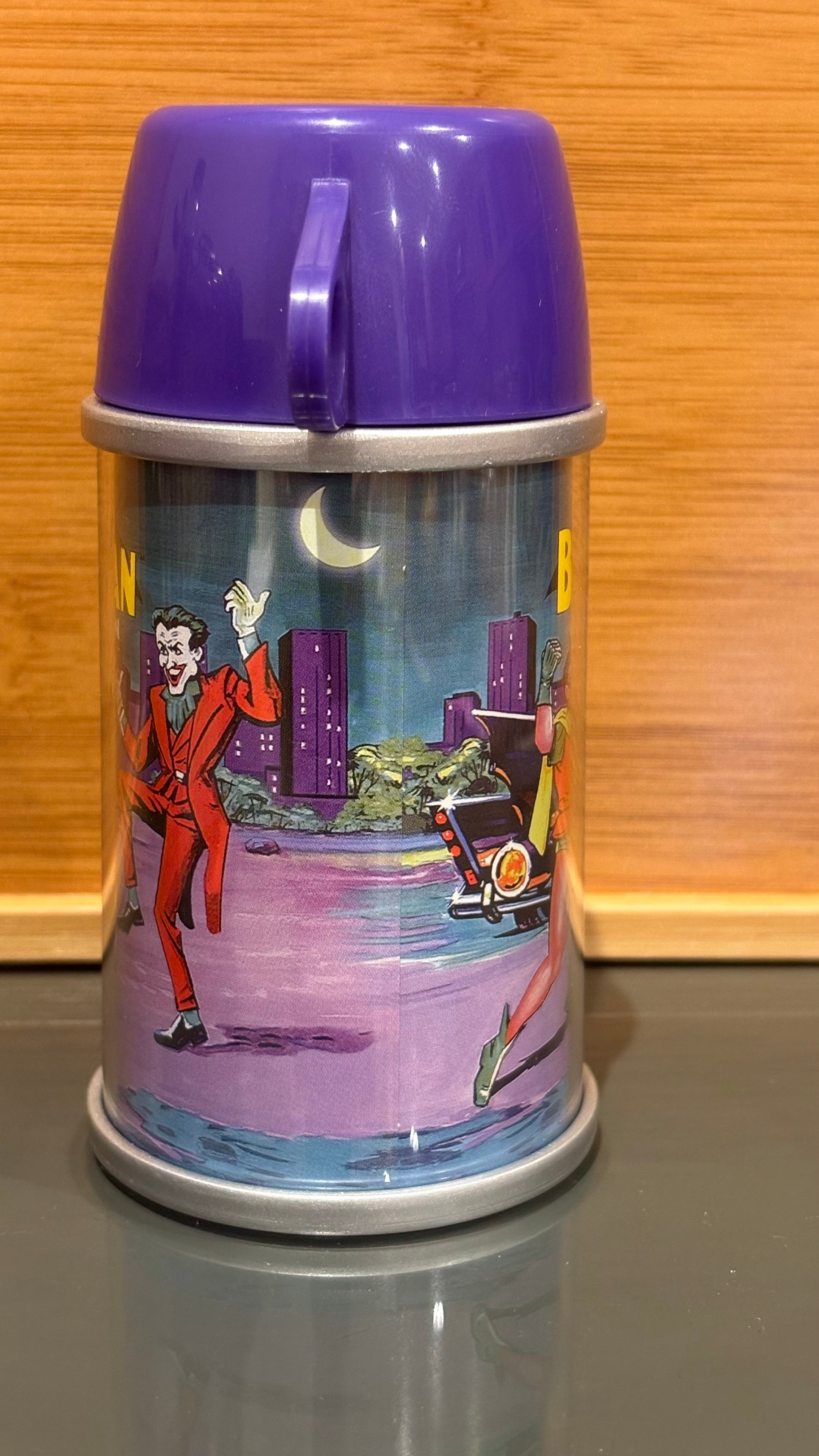Batman & Robin DC Comics Metal Lunch Tin – Hasbro Hallmark Vintage Collectible..