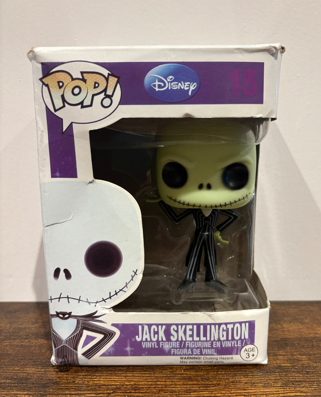 Funko Pop! Jack Skellington (15) Disney Nightmare Before Christmas see description