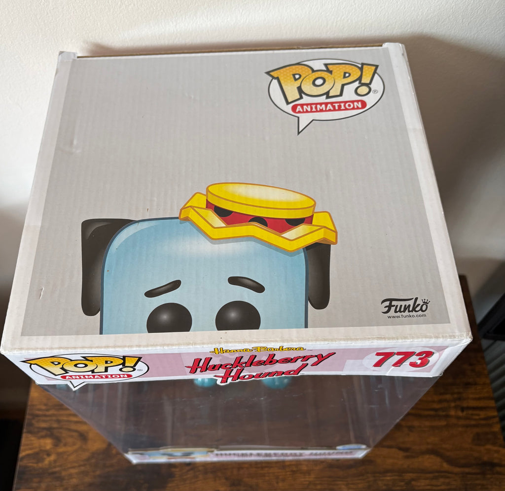 Funko POP #773 Huckleberry Hound Hanna Barbera Limited Edition LARGE Boxed