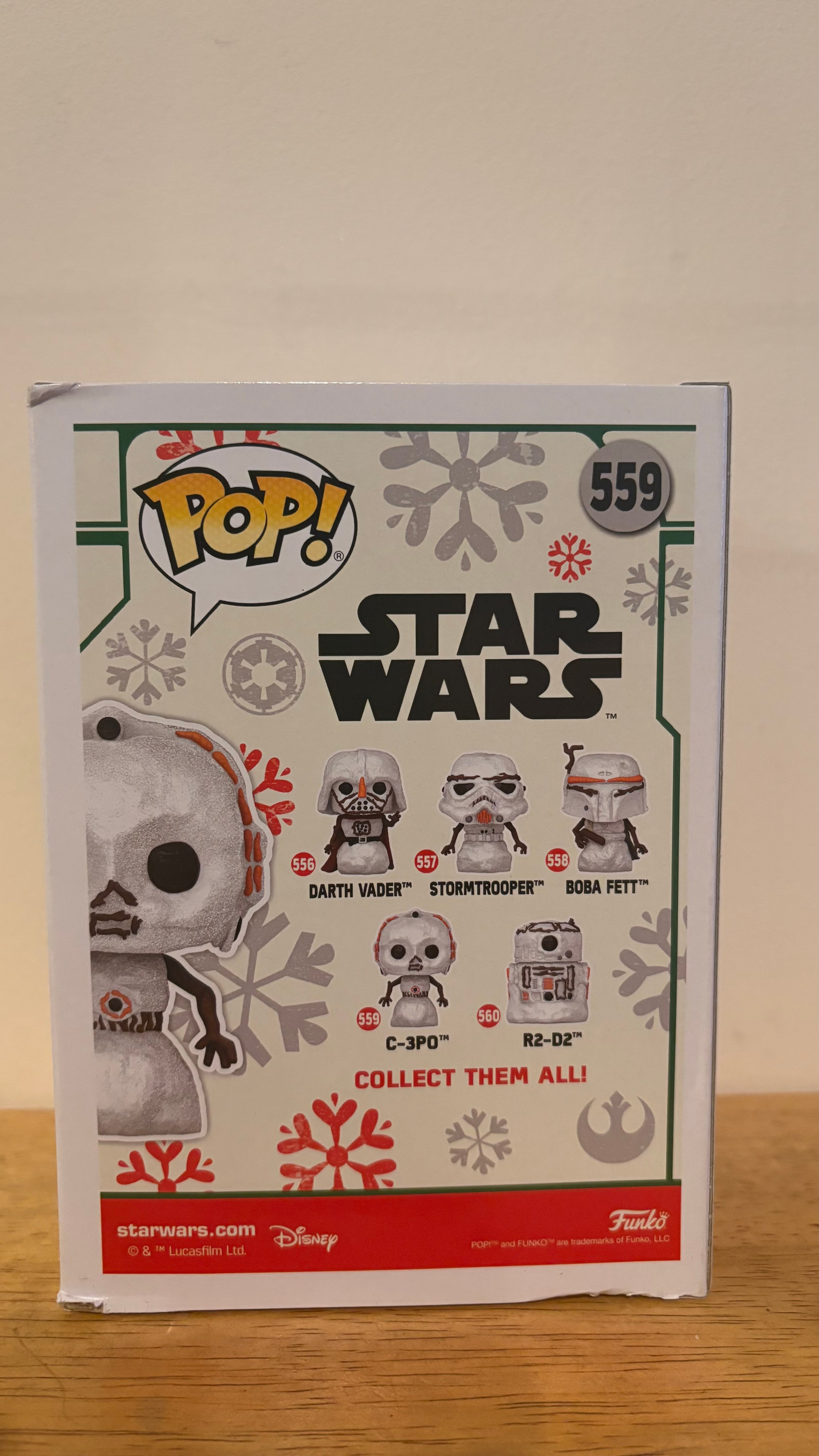 Funko Pop! #559 Snow Edition C-3PO