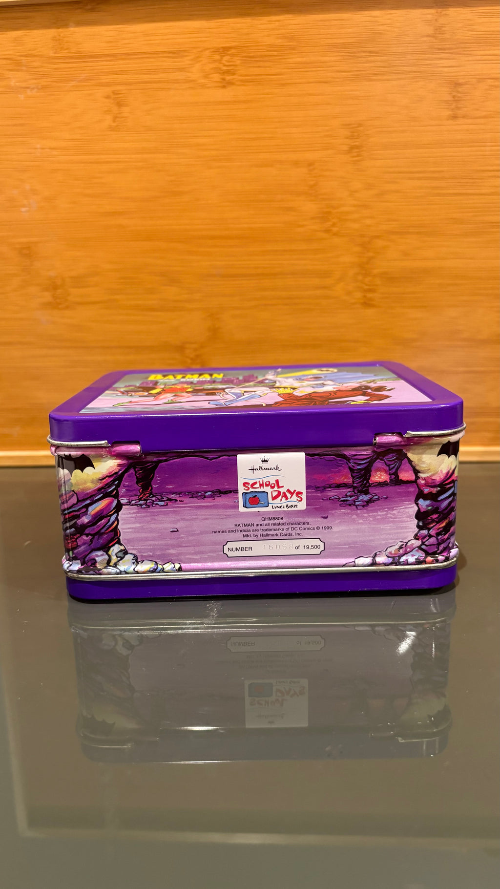Batman & Robin DC Comics Metal Lunch Tin – Hasbro Hallmark Vintage Collectible..