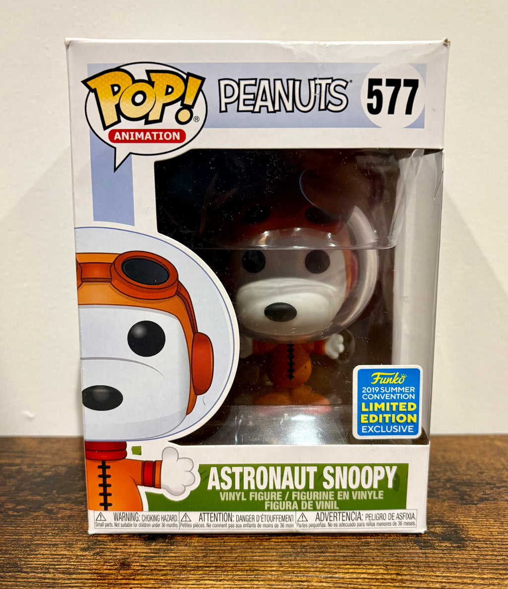 Funko Pop #577 Astronaut Peanuts (snoopy) limited edition exclusive