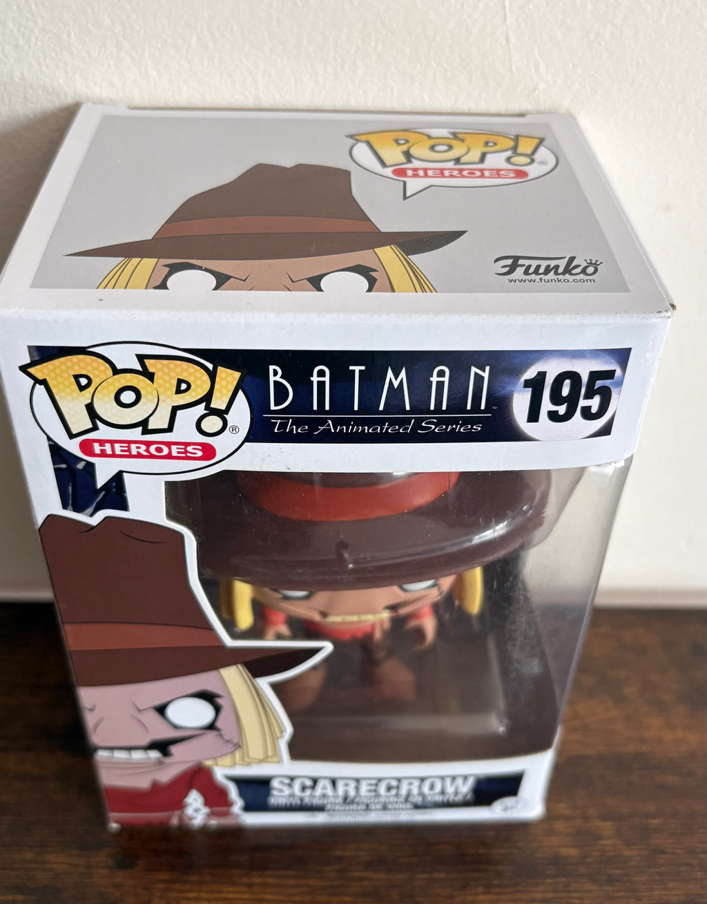 Funko Pop Scarecrow #195 Batman Animated Series.