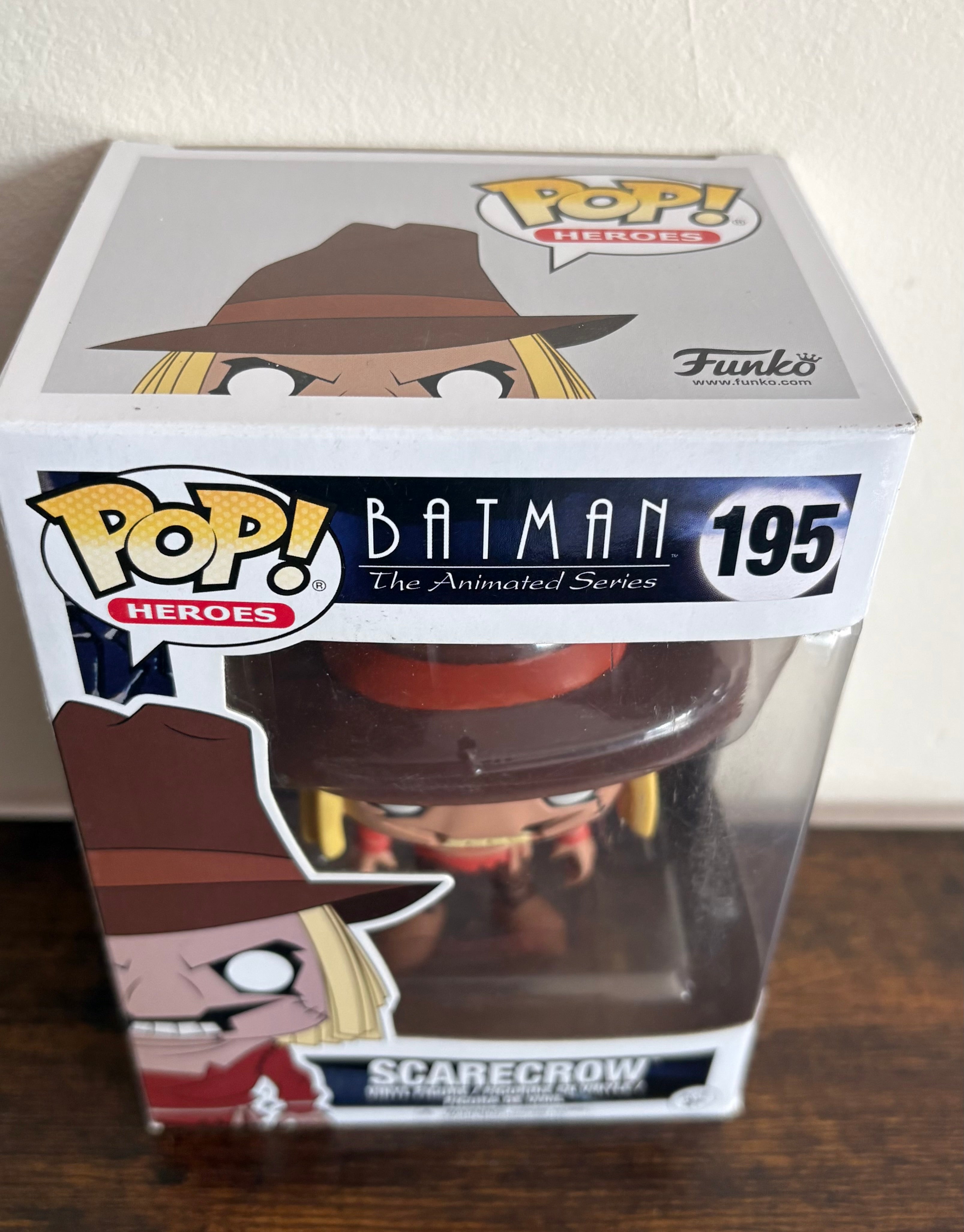 Funko Pop Scarecrow #195 Batman Animated Series.