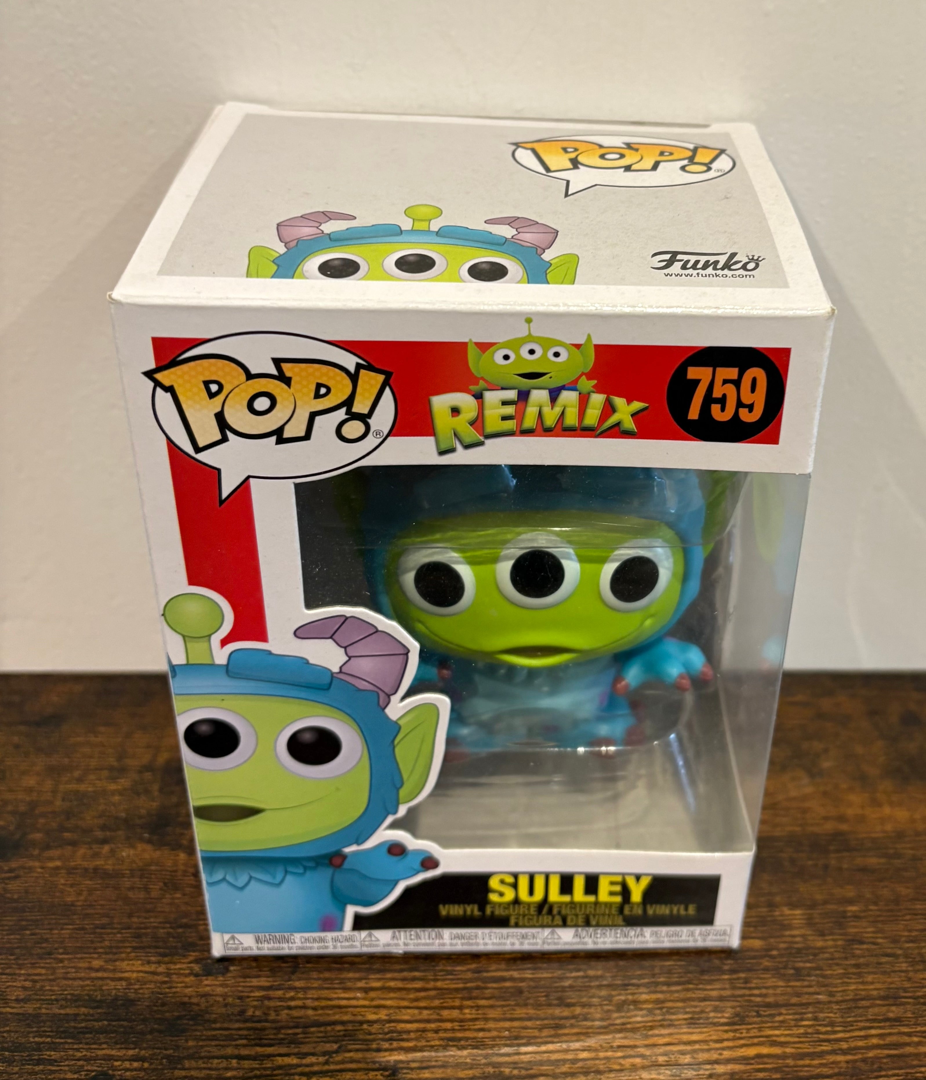 Funko Pop! Pixar Alien Remix #759 SULLEY Monsters Inc
