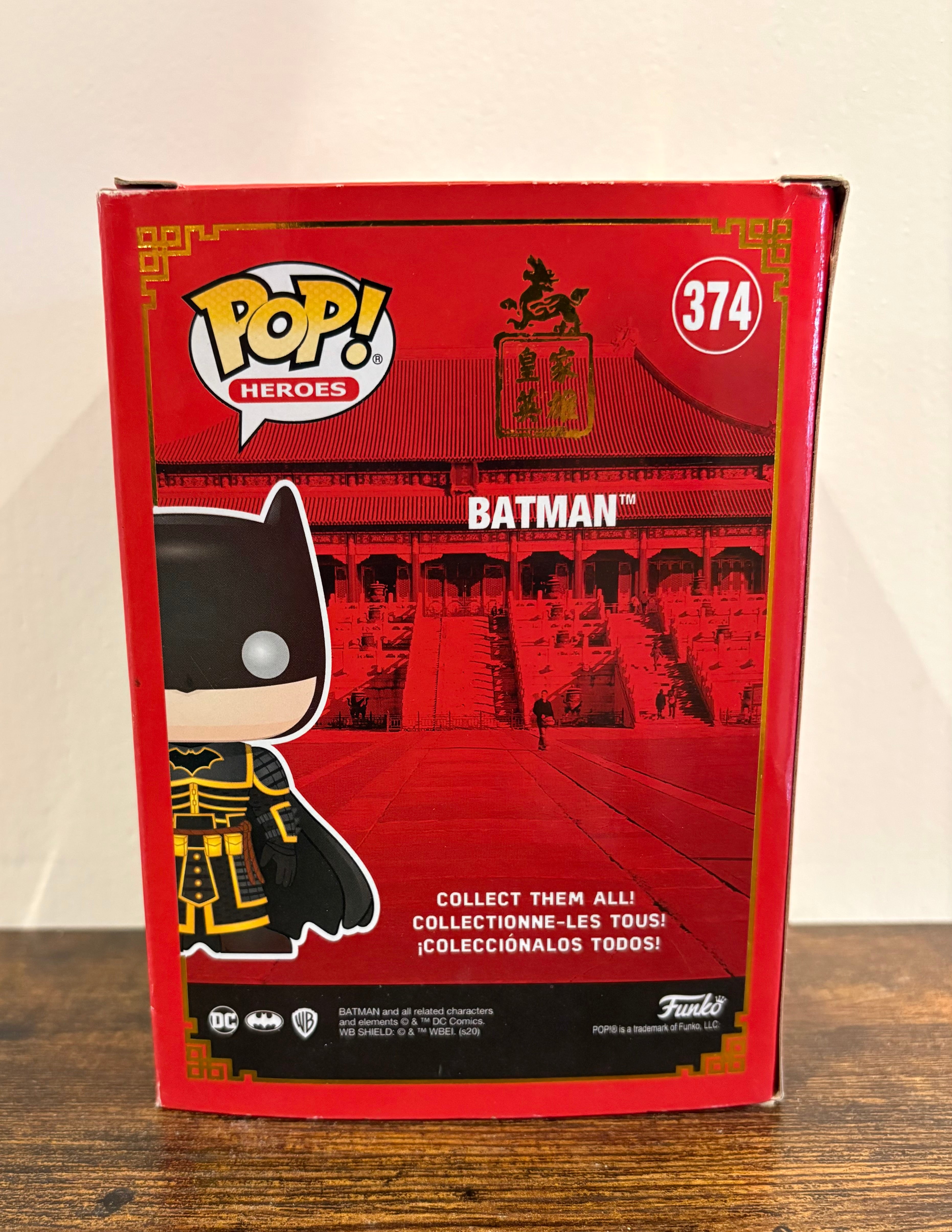 Funko Pop! Batman DC Heroes Collectible Figure #374 Red Box