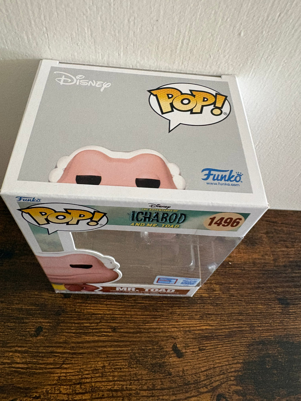 Funko pop - Mr Toad #1496 Disney adventures of Ichabod