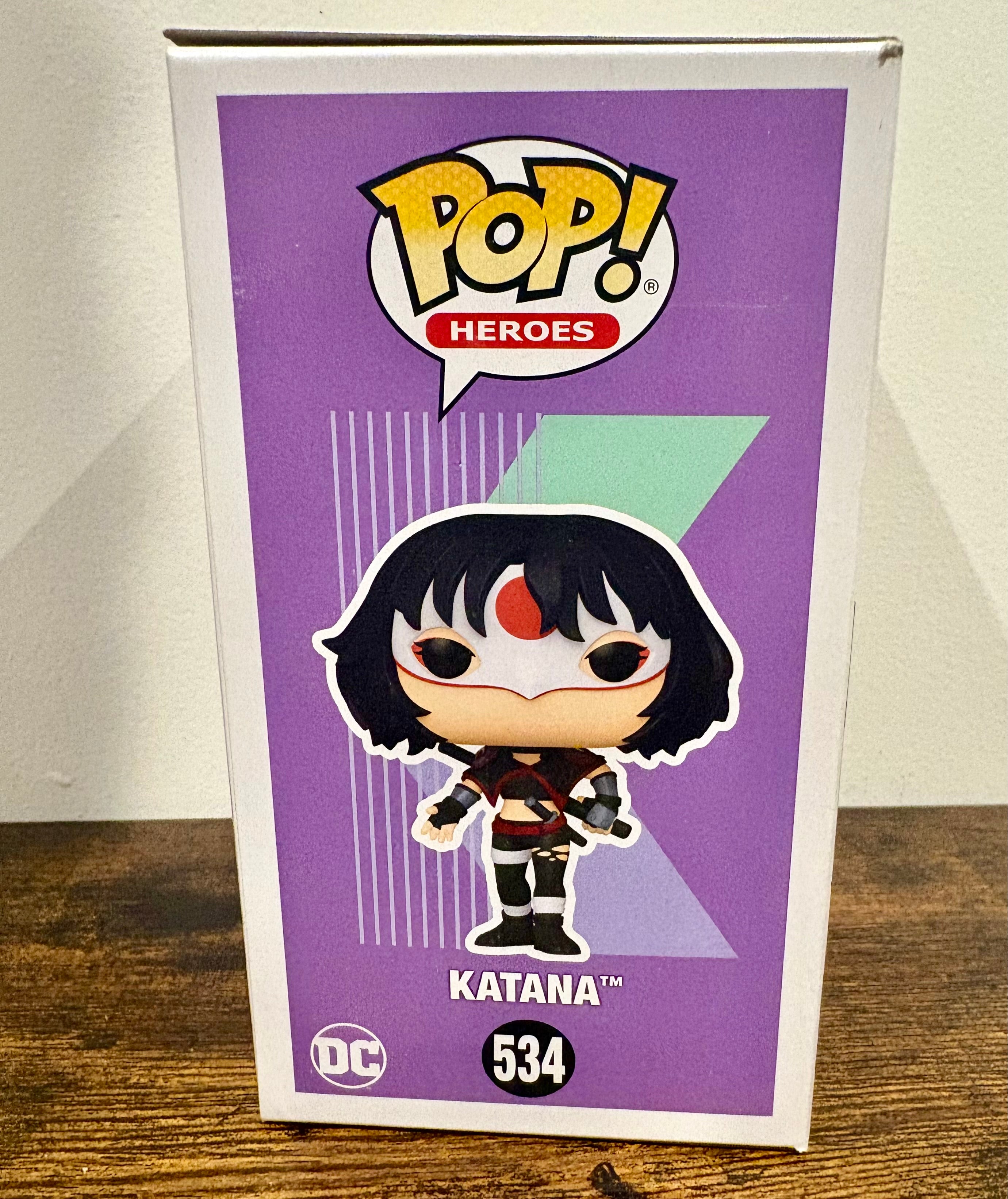 Funko Pop KATANA #534 DC Suicide Squad Isekai Heroes Toy Vinyl Figure