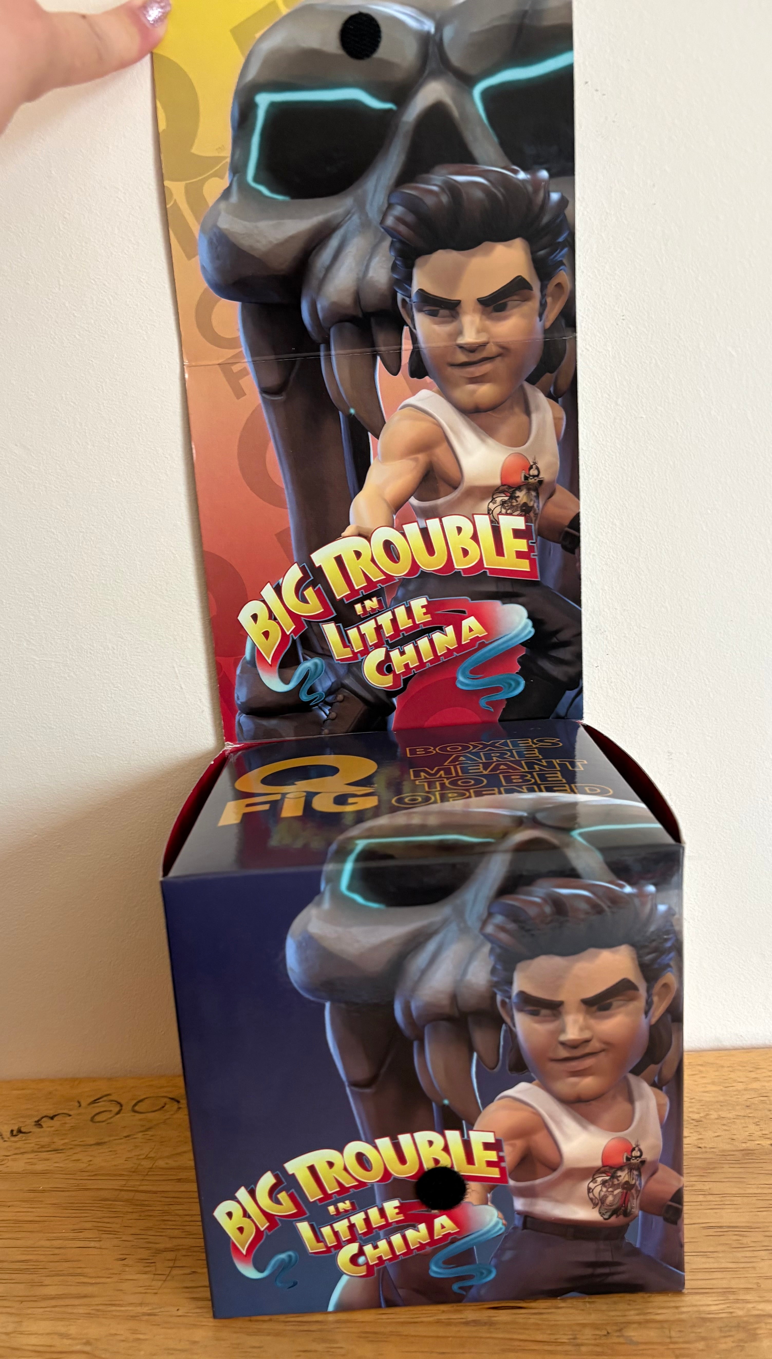 Collectables - Quantum Mechanix Big Trouble in Little China Jack Burton 5-Inch Q-Fig Elite Gift