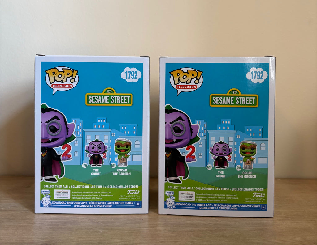 Funko Pop Television! Sesame Street #1792 The Count Vinyl Figure