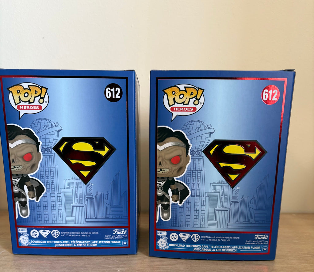 Funko Pop! Heroes Superman #612 Superman Blackest Night