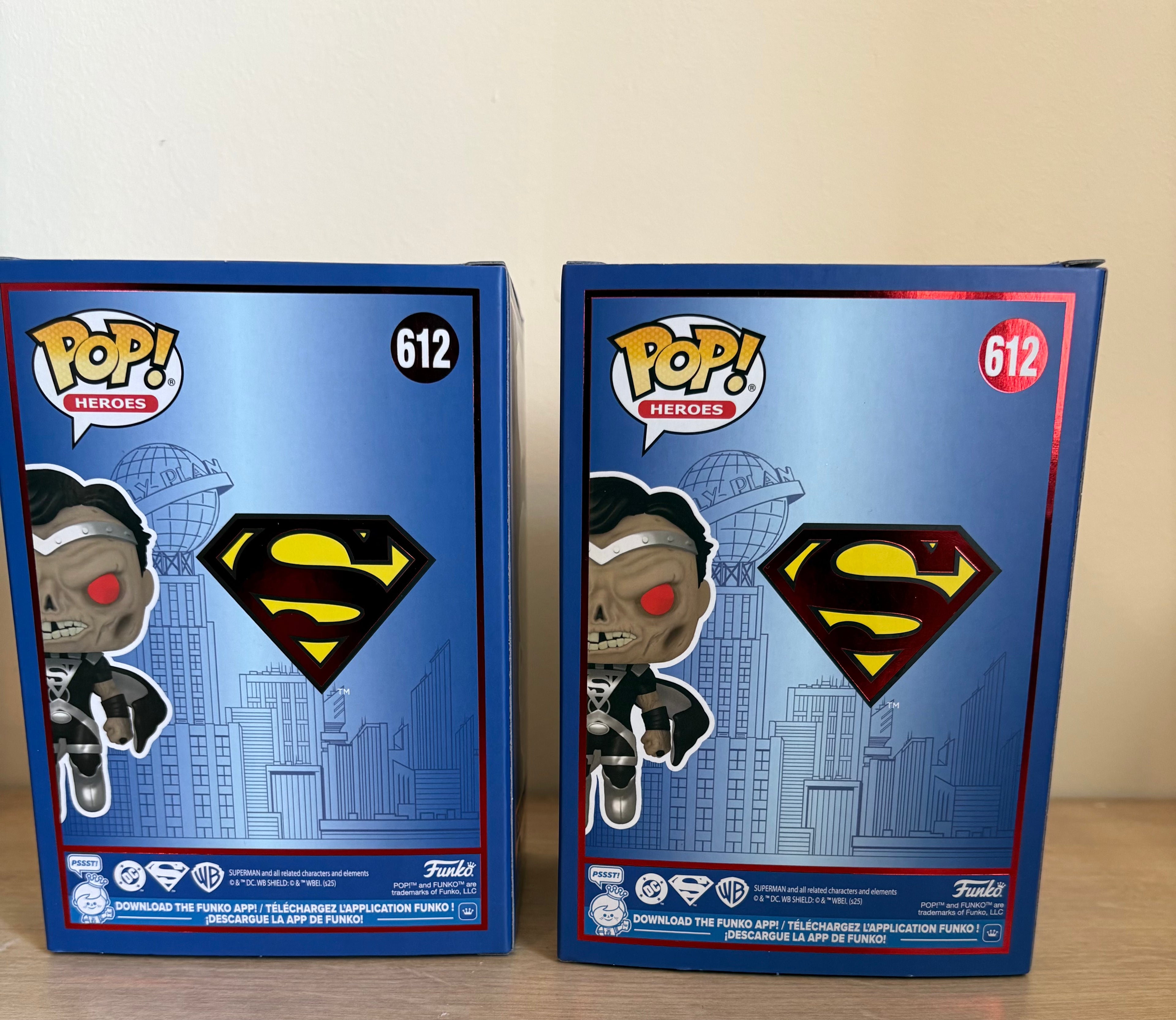 Funko Pop! Heroes Superman #612 Superman Blackest Night