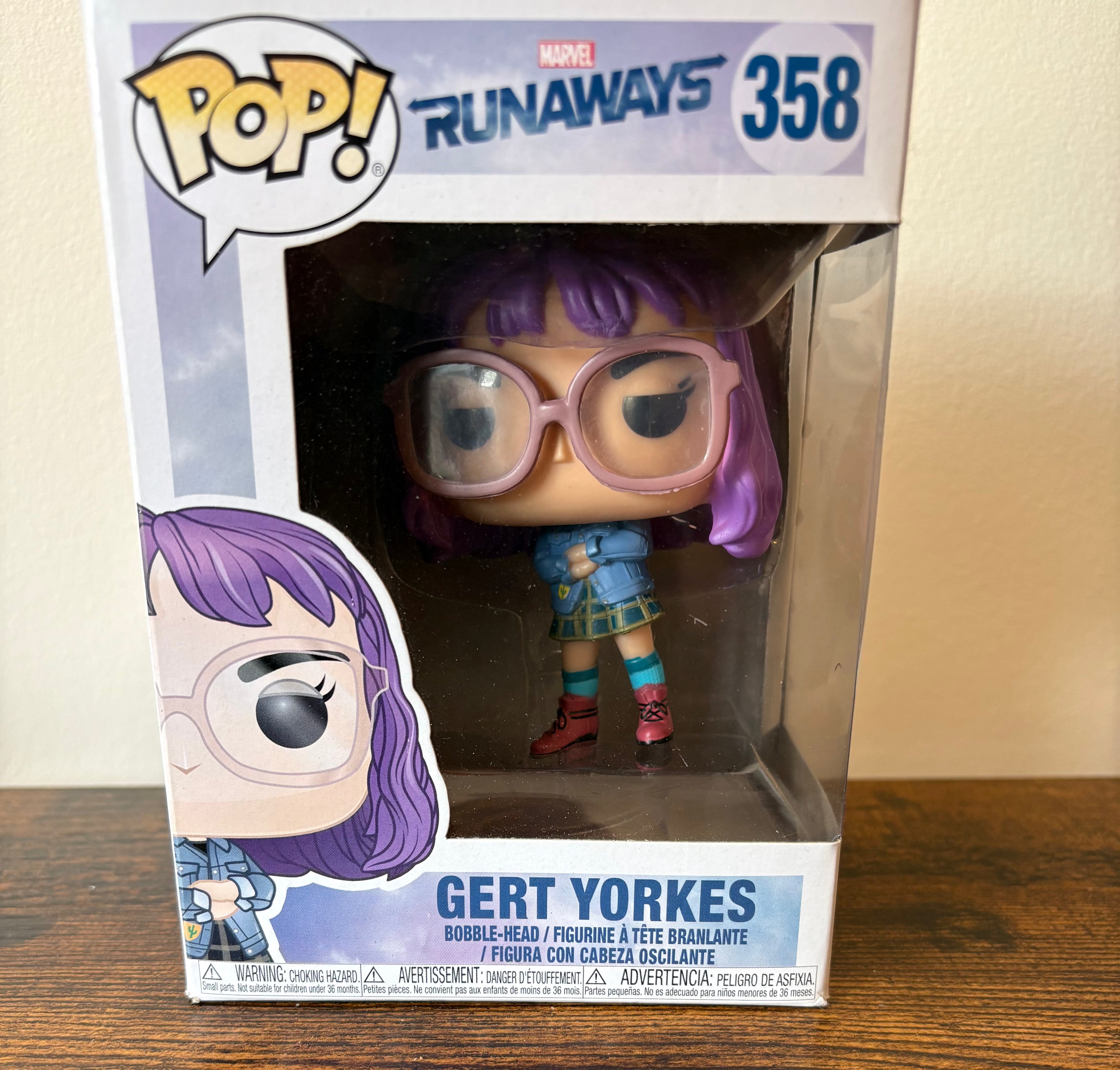 Funko Pop Marvel's Runaways Gert Yorkes Vinyl 358