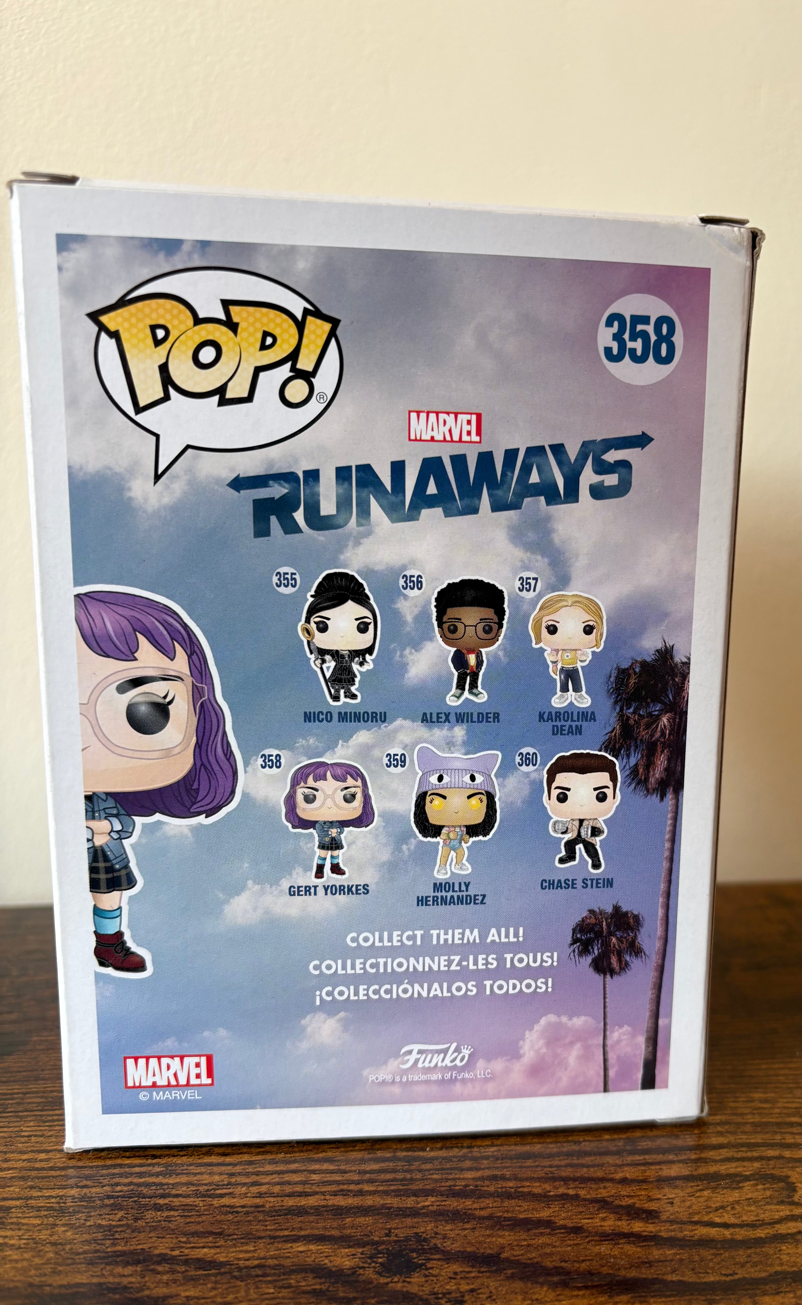Funko Pop Marvel's Runaways Gert Yorkes Vinyl 358