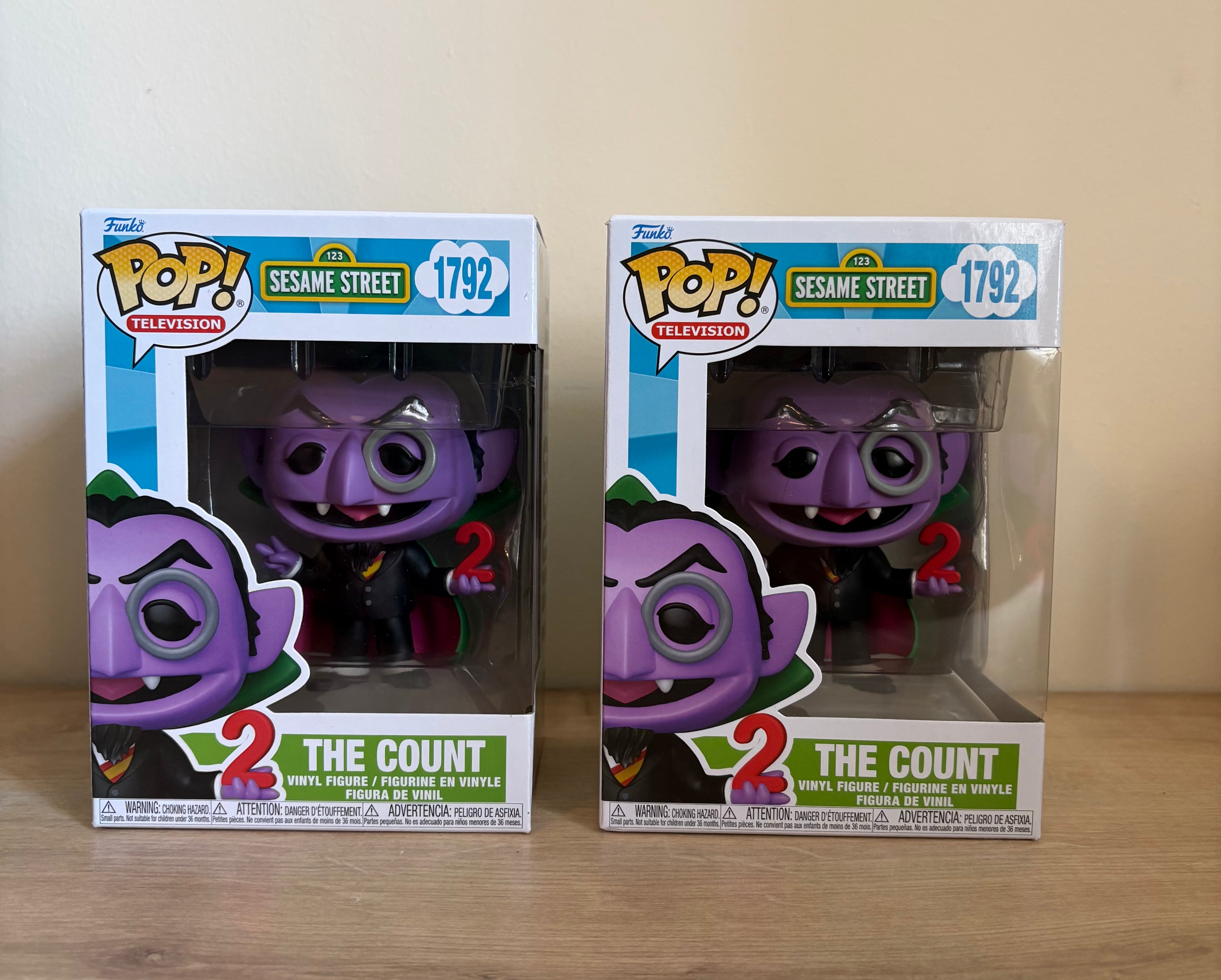 Funko Pop Television! Sesame Street #1792 The Count Vinyl Figure
