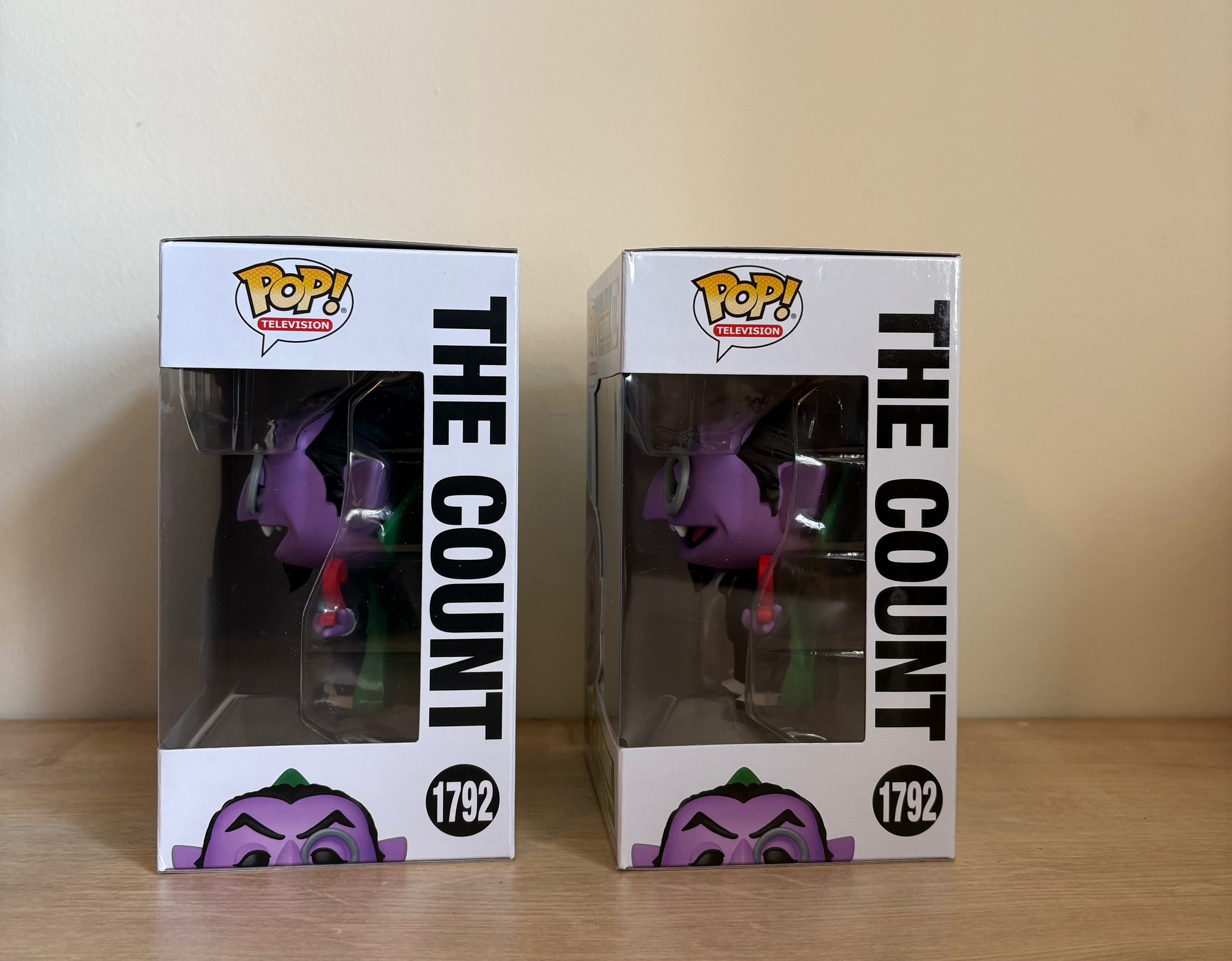 Funko Pop Television! Sesame Street #1792 The Count Vinyl Figure