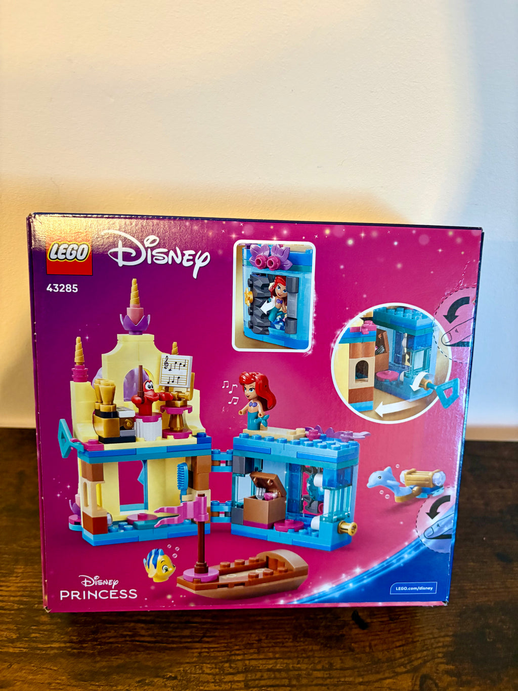 Lego Disney Princess Ariel’s Magical Mini Palace 43285