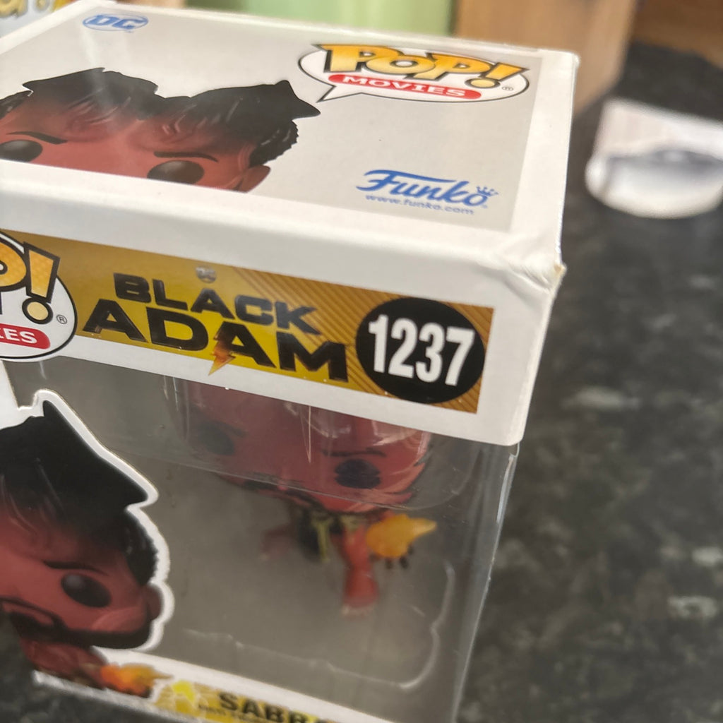 Funko Pop! Black Adam #1237 SABBAC  - see description