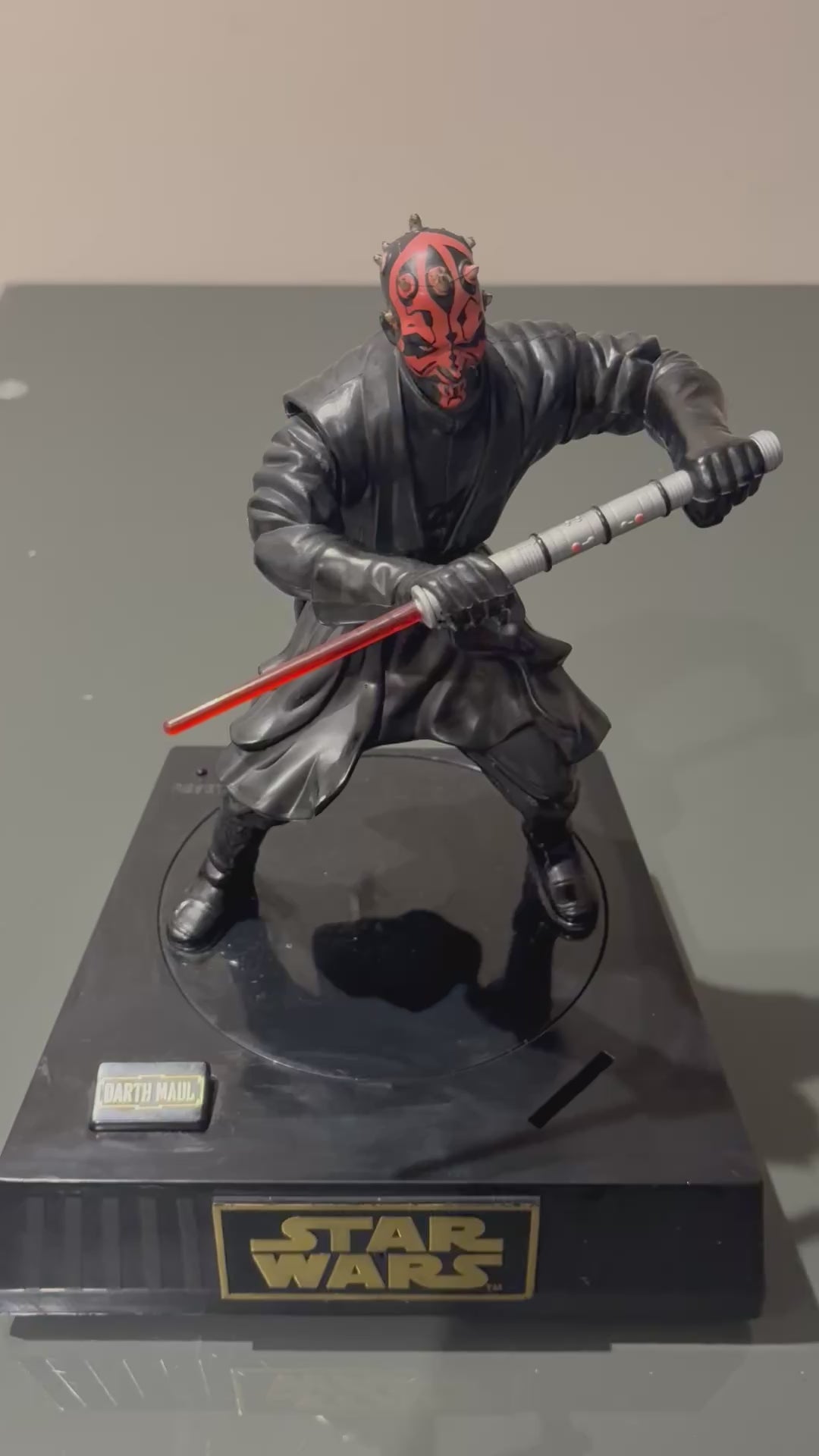 Darth maul motion sounds money box
