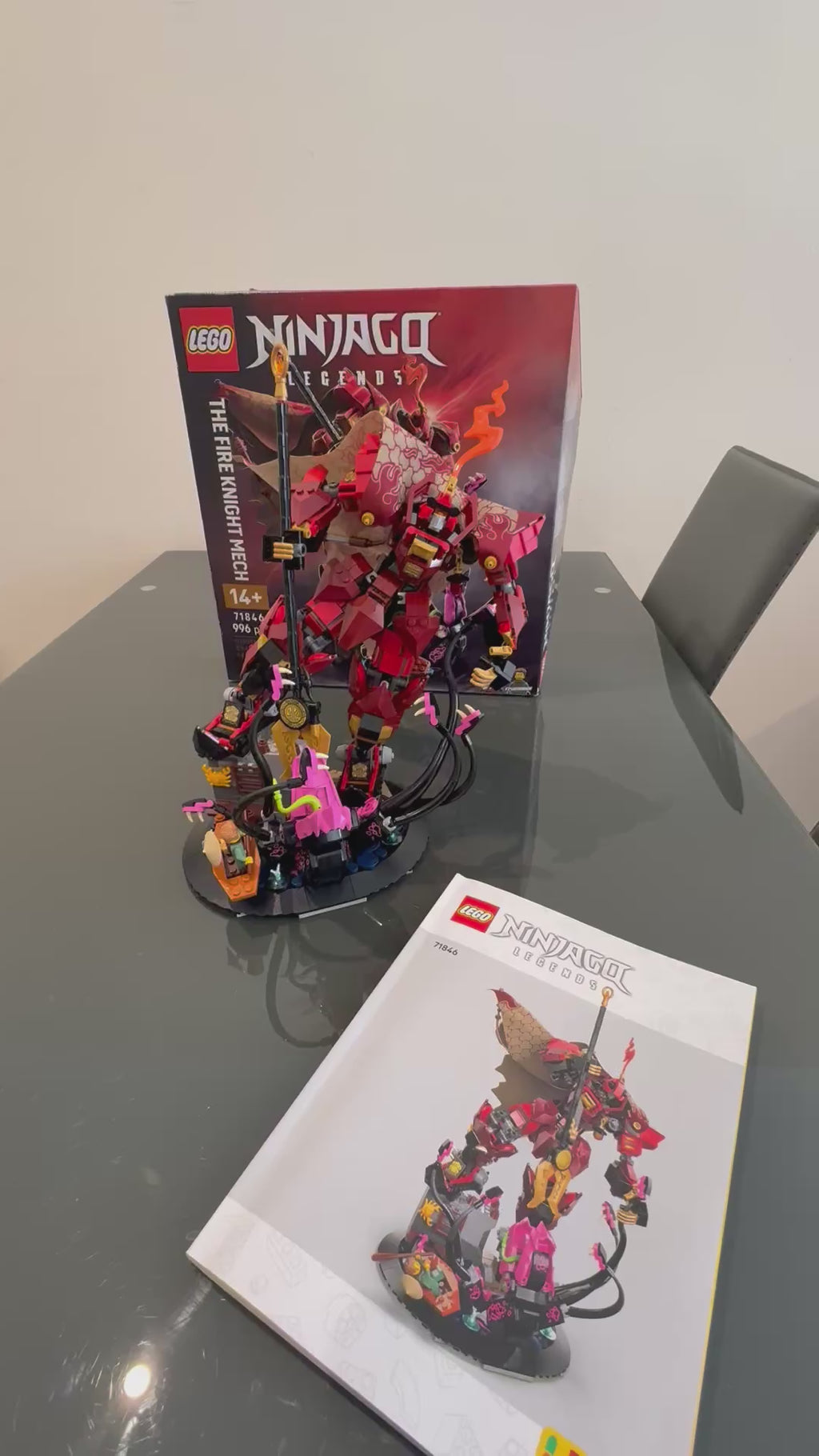 LEGO 71846 Ninjago The Fire Knight Mech Toy - Only Has One Minifigure